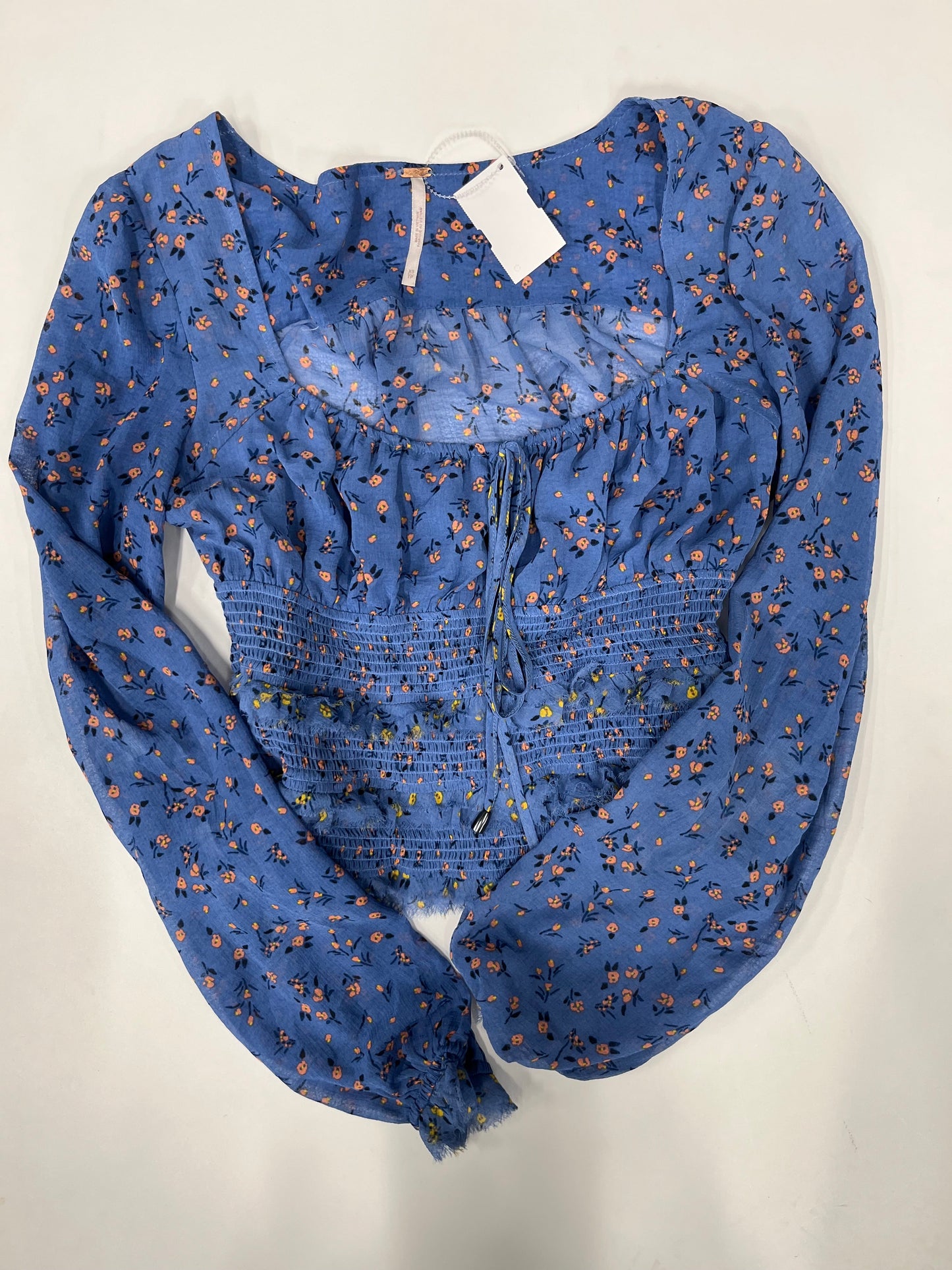 Blouse Long Sleeve By Free People Size: Xs