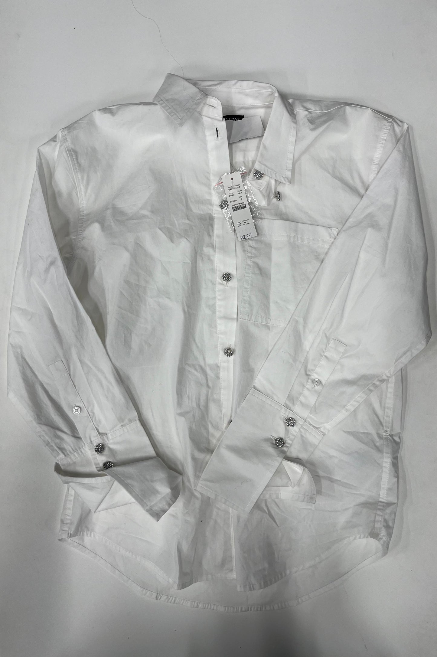 Blouse Long Sleeve By J Crew NWT Size: Xs