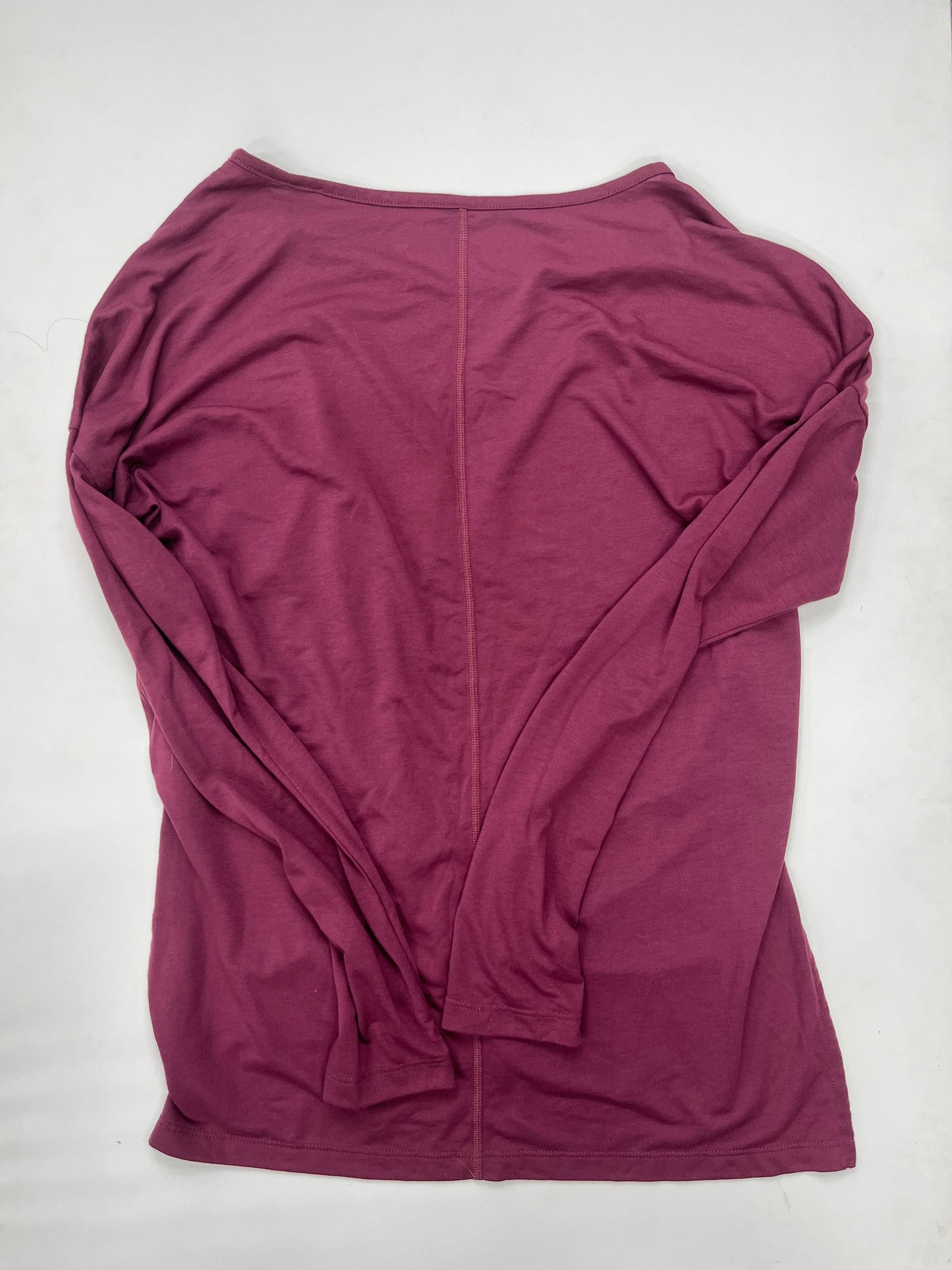 Athletic Top Long Sleeve Crewneck By Nike Size: S