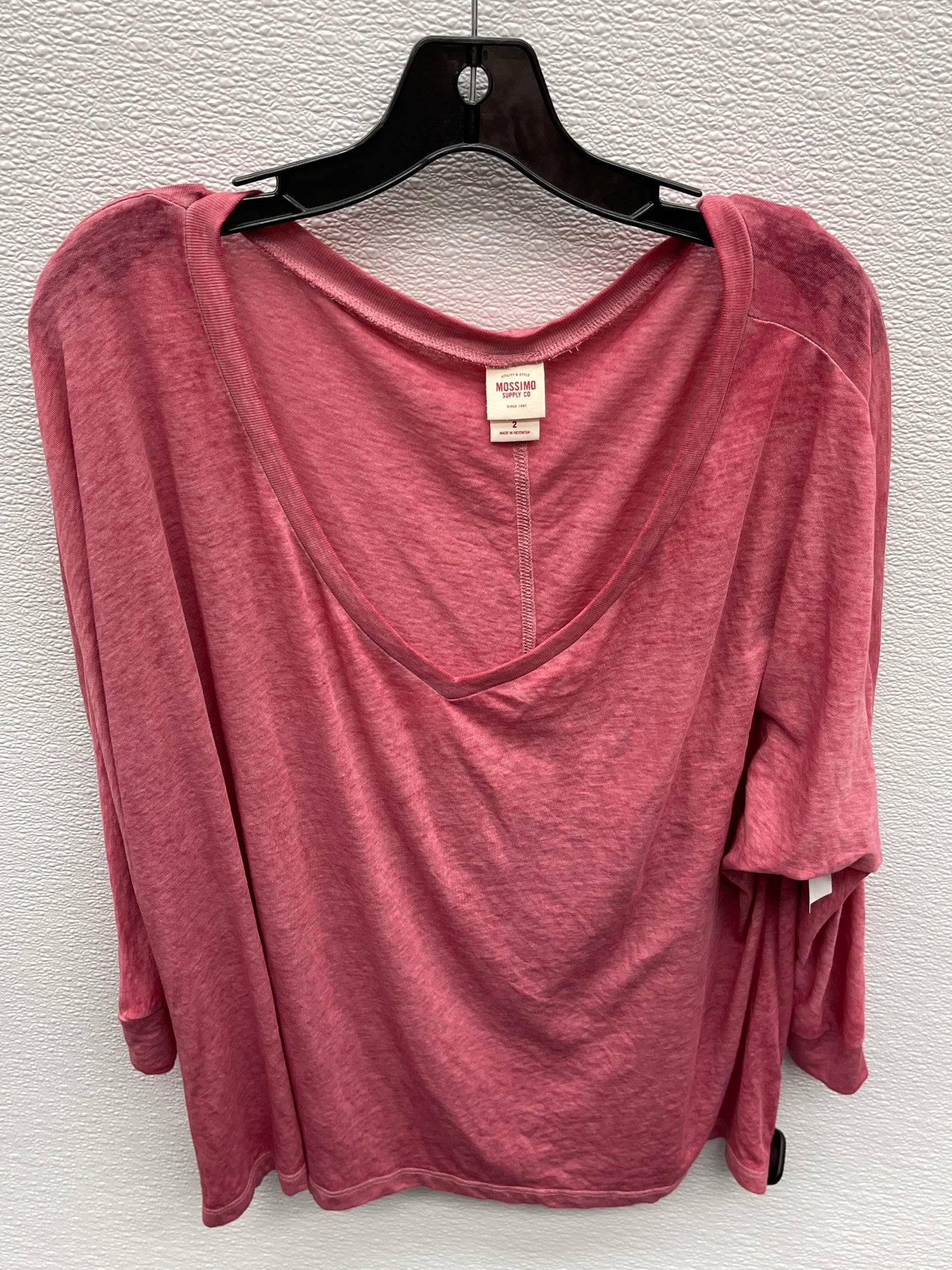 Top 3/4 Sleeve By Mossimo Size: 2x