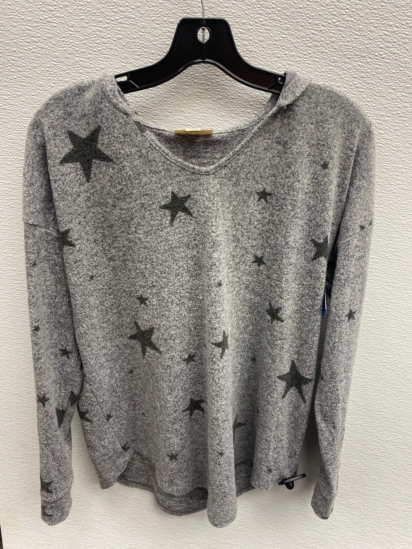 Top Long Sleeve Fleece Pullover By Style And Company Size: M