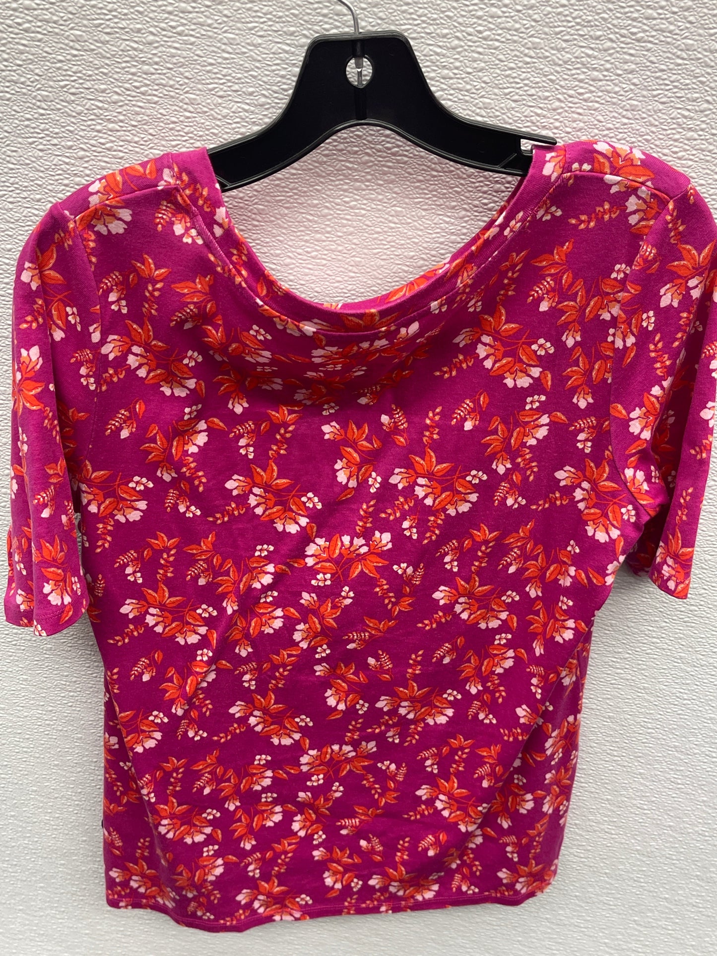 Top Short Sleeve By Croft And Barrow Size: M