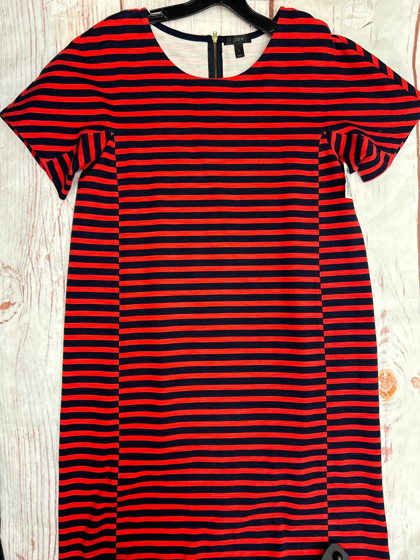 Dress Casual Midi By J Crew Size: L