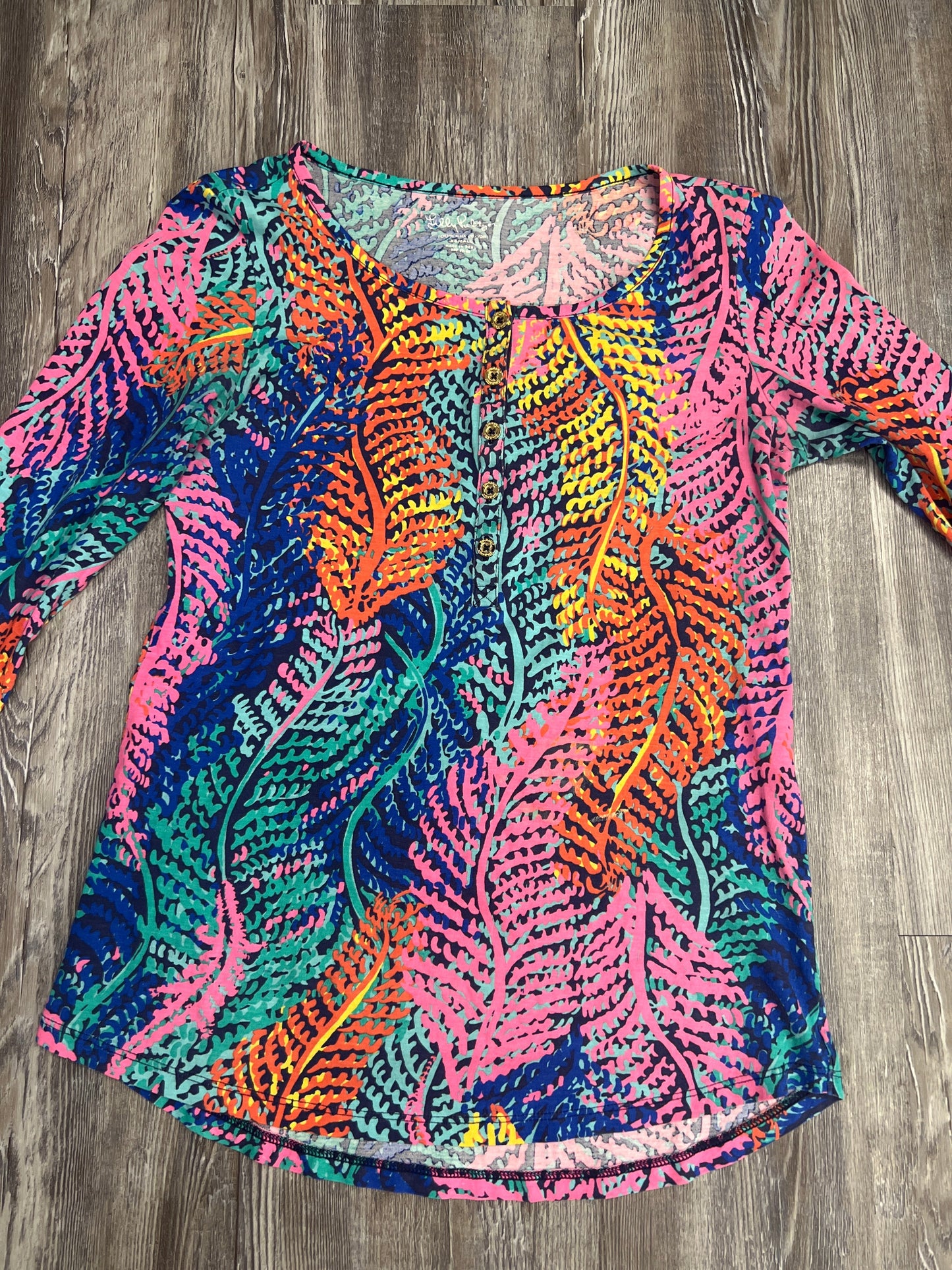 Top Long Sleeve By Lilly Pulitzer Size: Xs