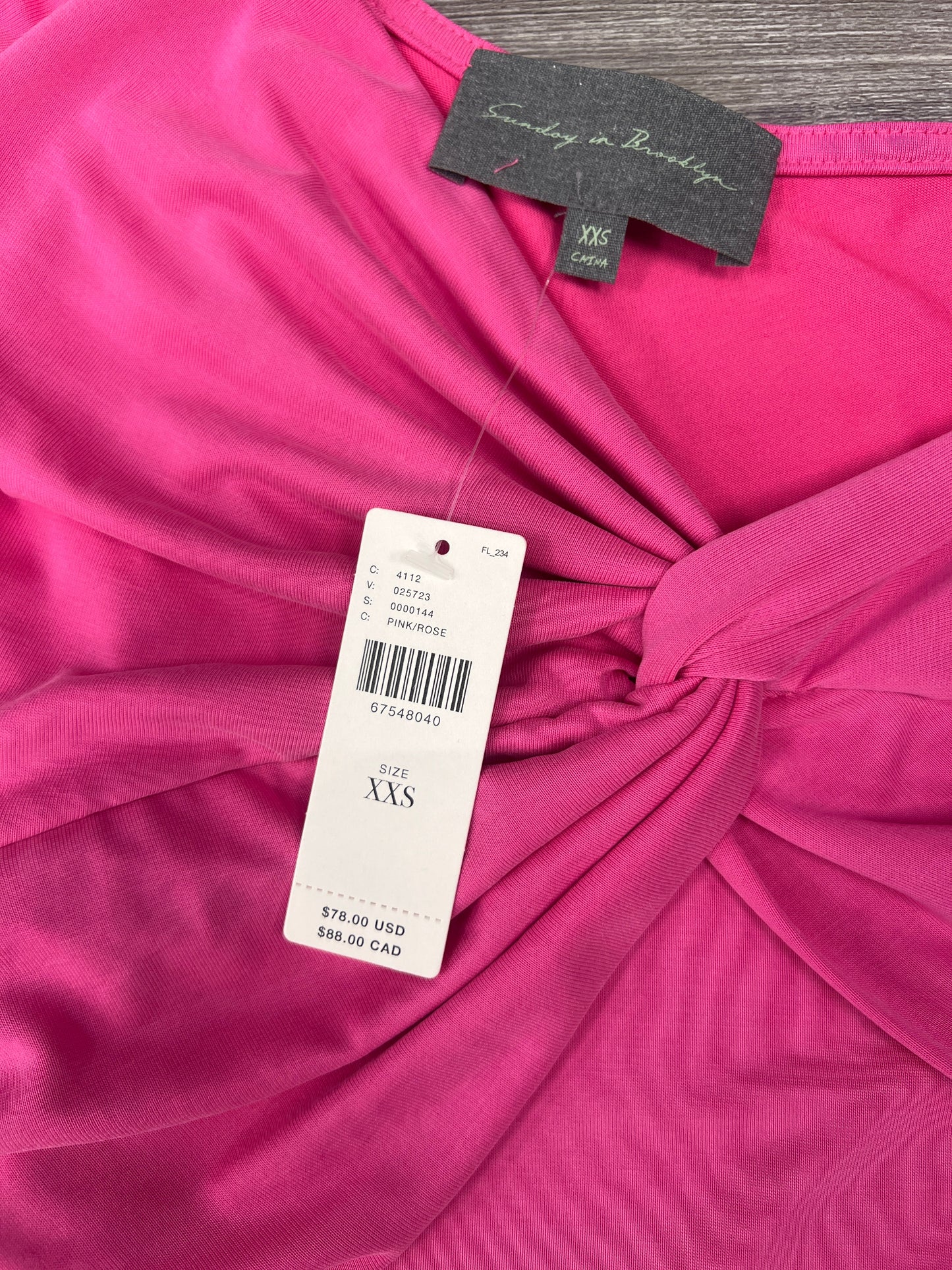 Top Sleeveless By Sunday In Brooklyn Size: Xxs