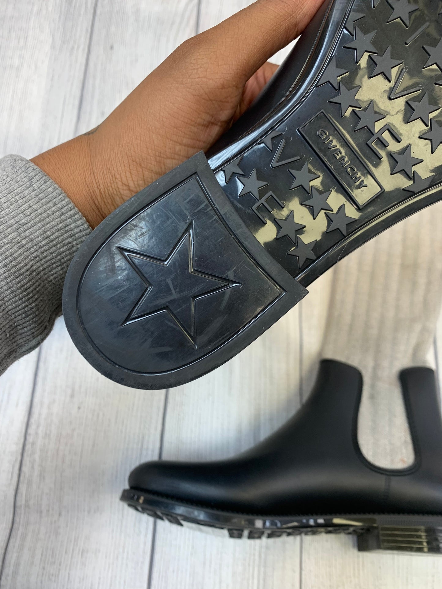 Boots Knee Flats By Givenchy Size: 6