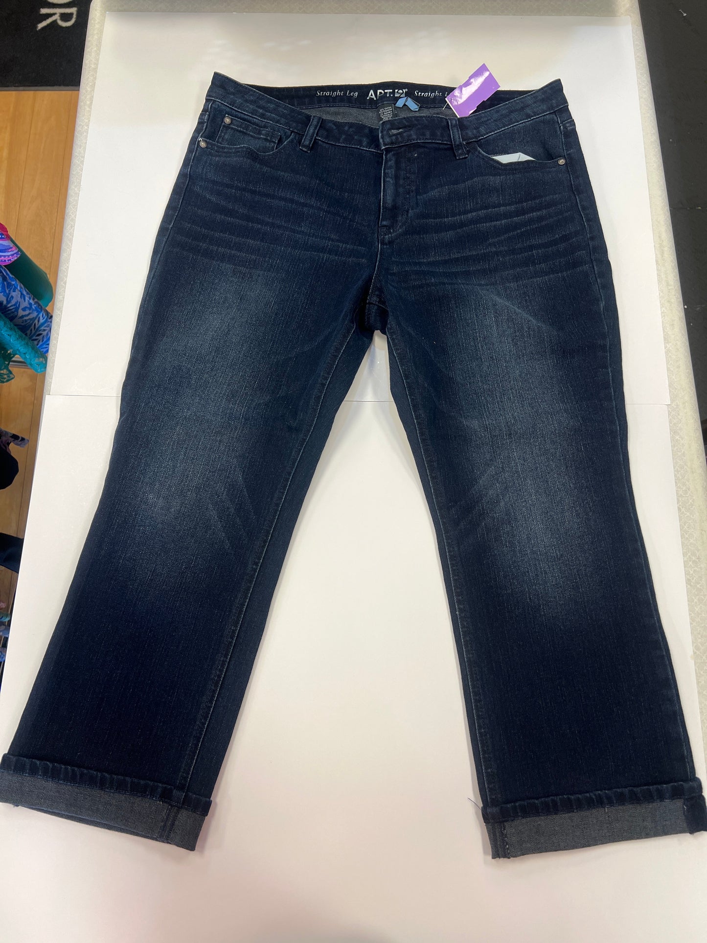 Jeans Straight By Apt 9 Size: 10