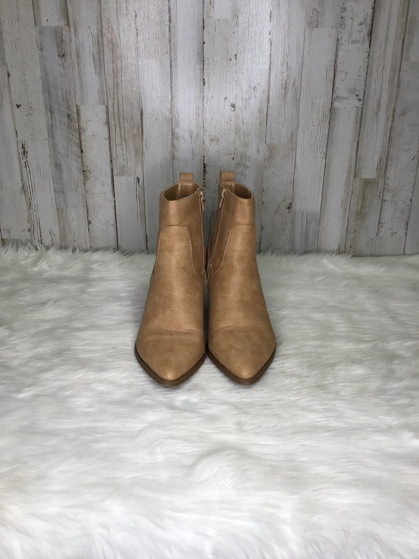 Boots Ankle Heels By Qupid Size: 9