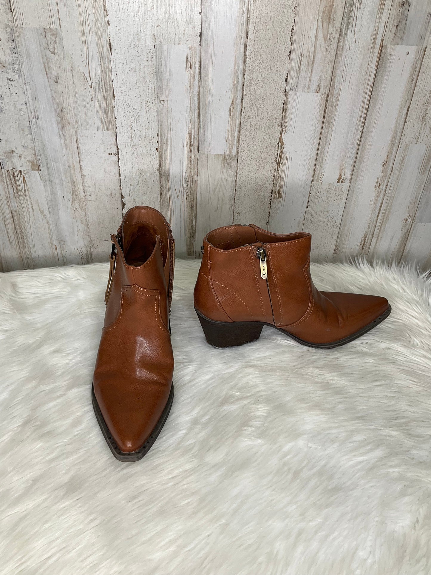 Boots Ankle Heels By Sam Edelman Size: 7.5