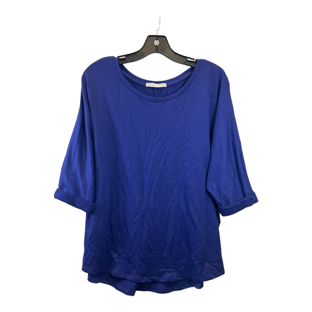 Top Short Sleeve Basic By Clothes Mentor Size: L