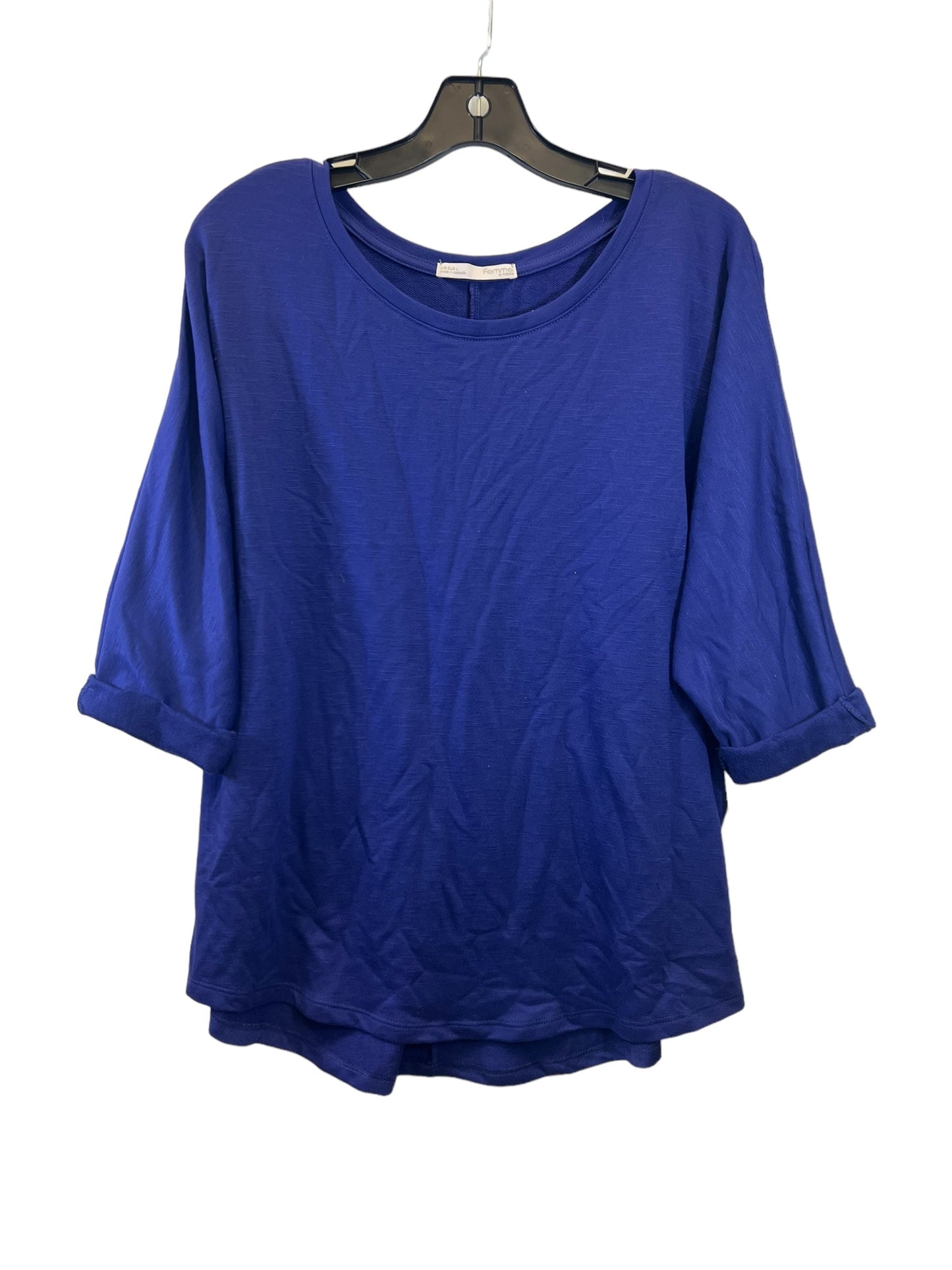 Top Short Sleeve Basic By Clothes Mentor Size: L