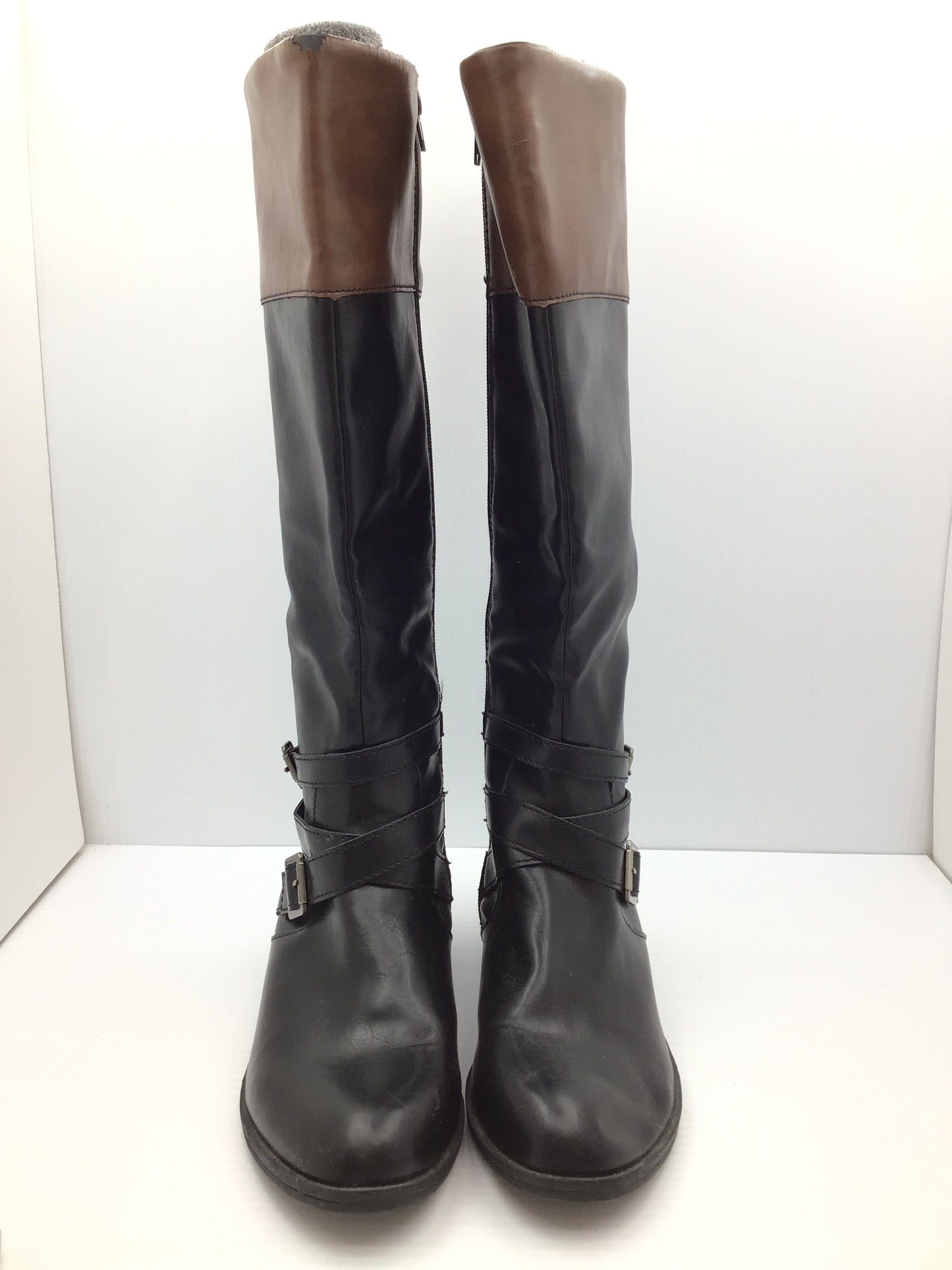 Boots Knee Heels By Arizona Size: 8.5