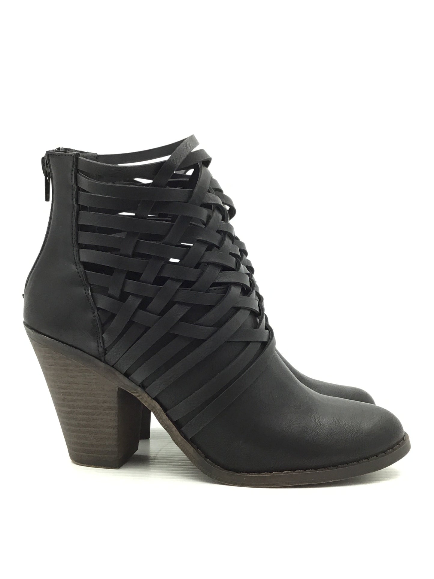 Boots Ankle Heels By Fergalicious Size: 7.5