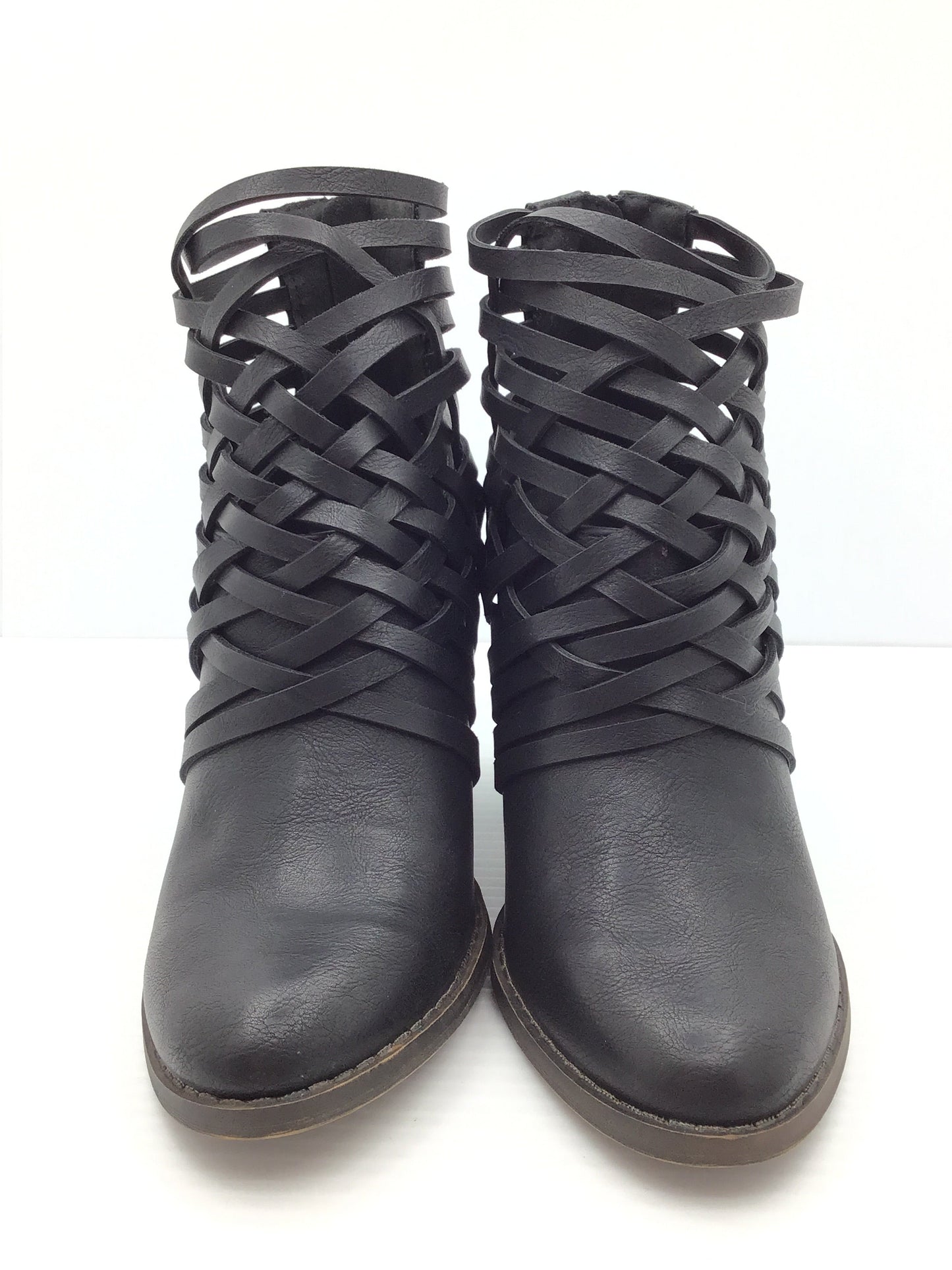 Boots Ankle Heels By Fergalicious Size: 7.5