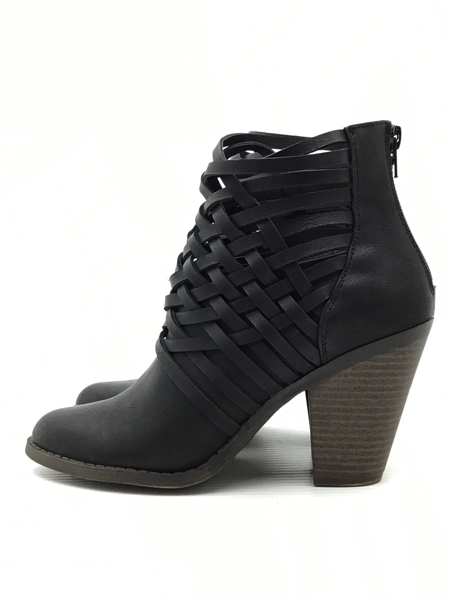 Boots Ankle Heels By Fergalicious Size: 7.5