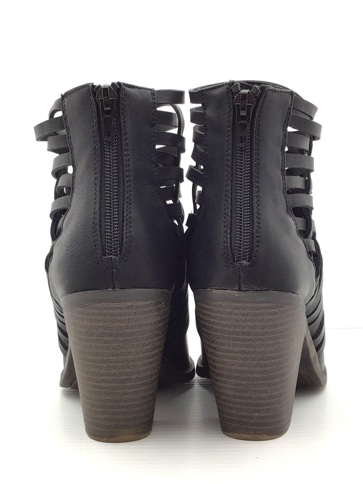 Boots Ankle Heels By Fergalicious Size: 7.5
