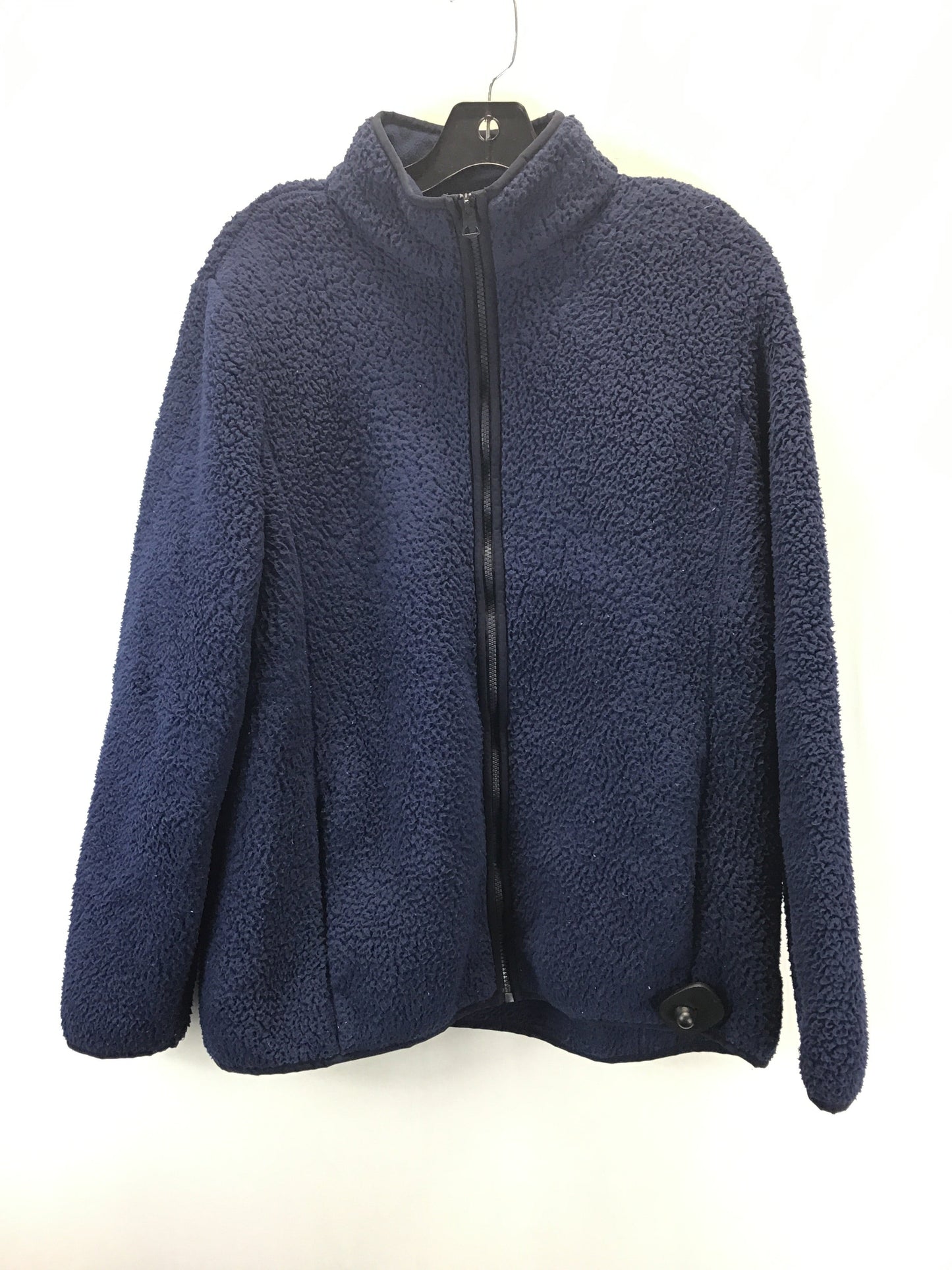 Jacket Fleece By Lands End Size: L