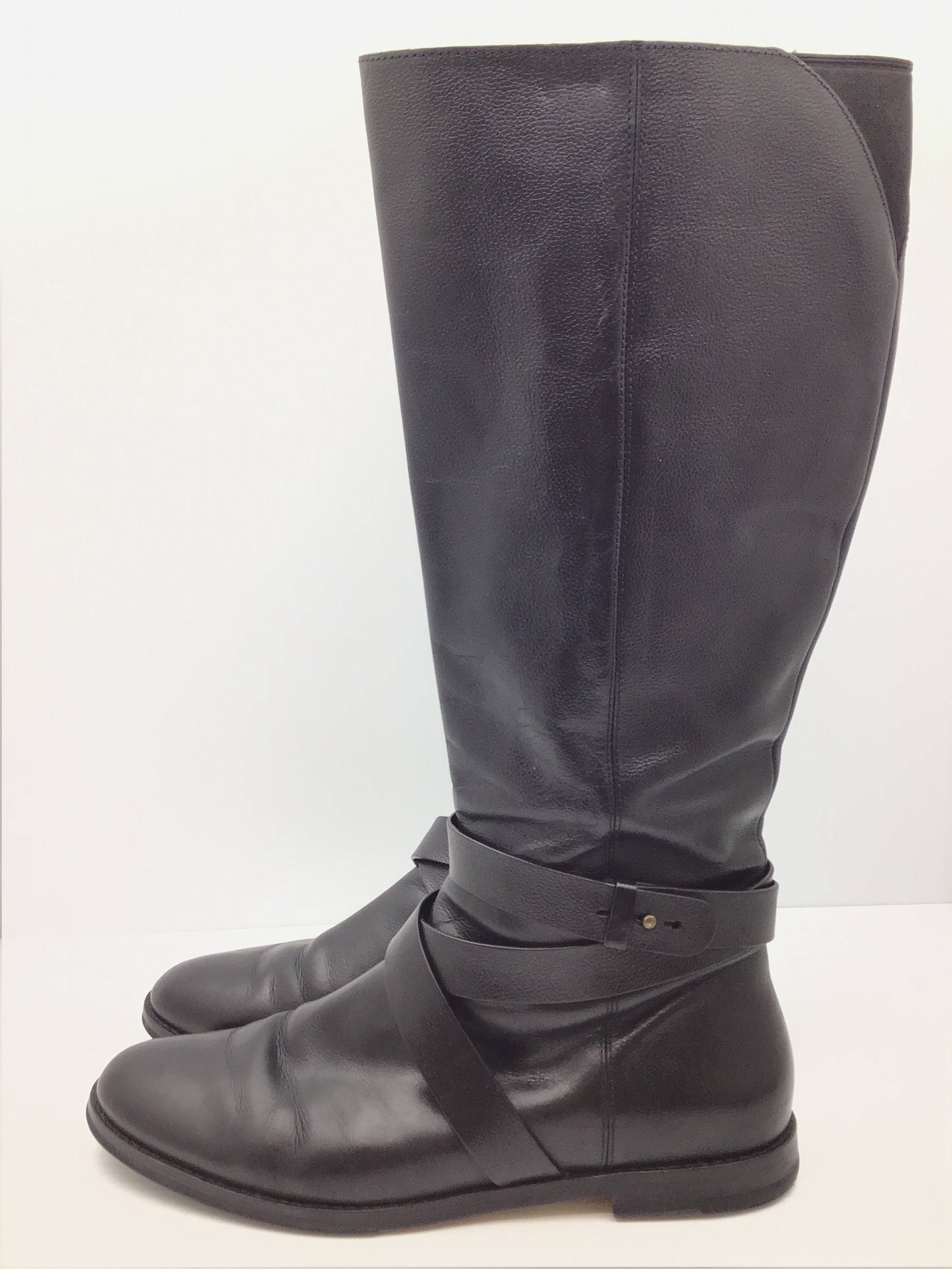 Boots Mid-calf Flats By Cole-haan Size: 9.5