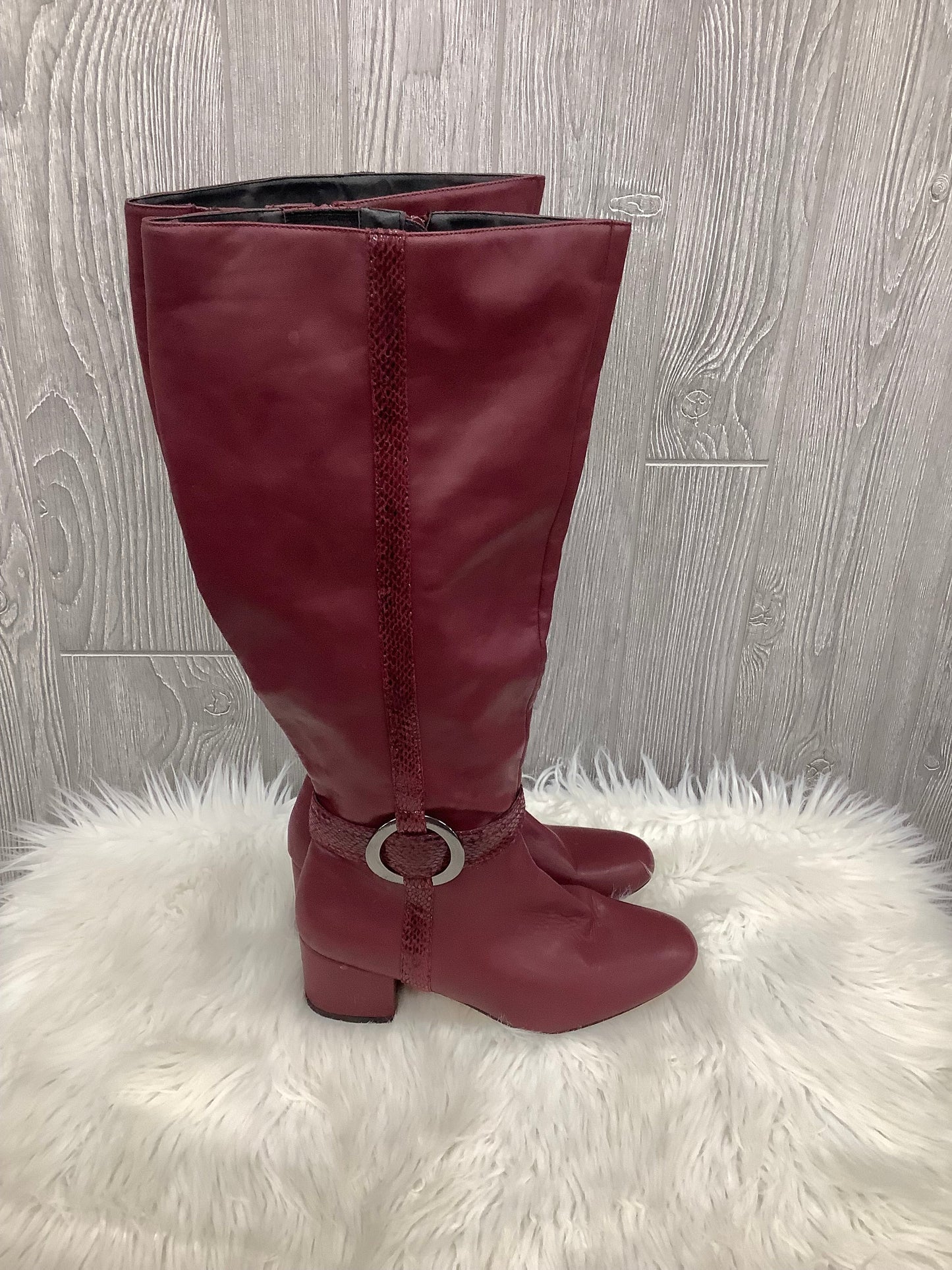 Boots Knee Flats By Comfortview Size: 11