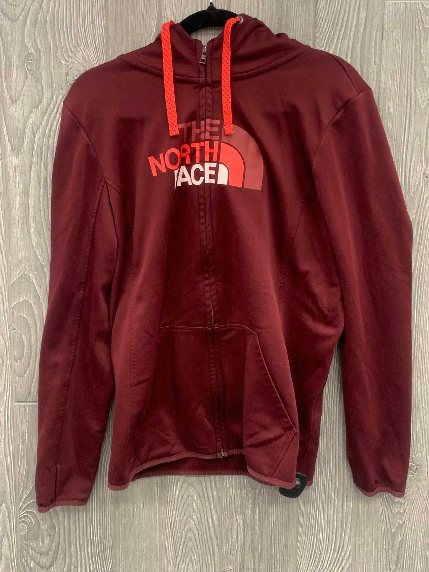 Athletic Jacket By North Face Size: L