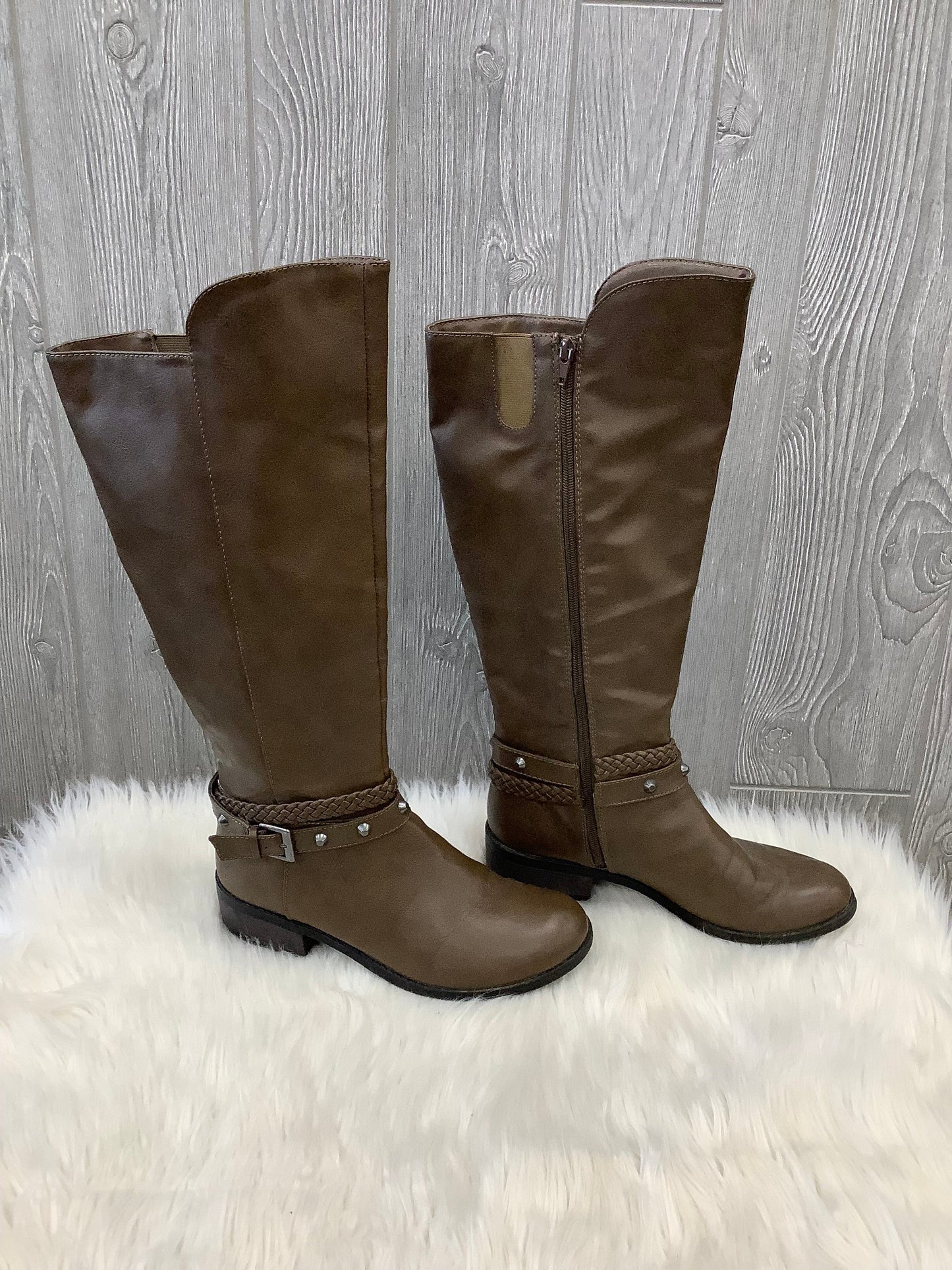 Boots Knee Flats By Arizona Size: 9