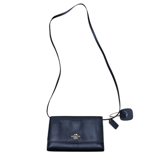Handbag Designer By Coach In Black, Size:Small