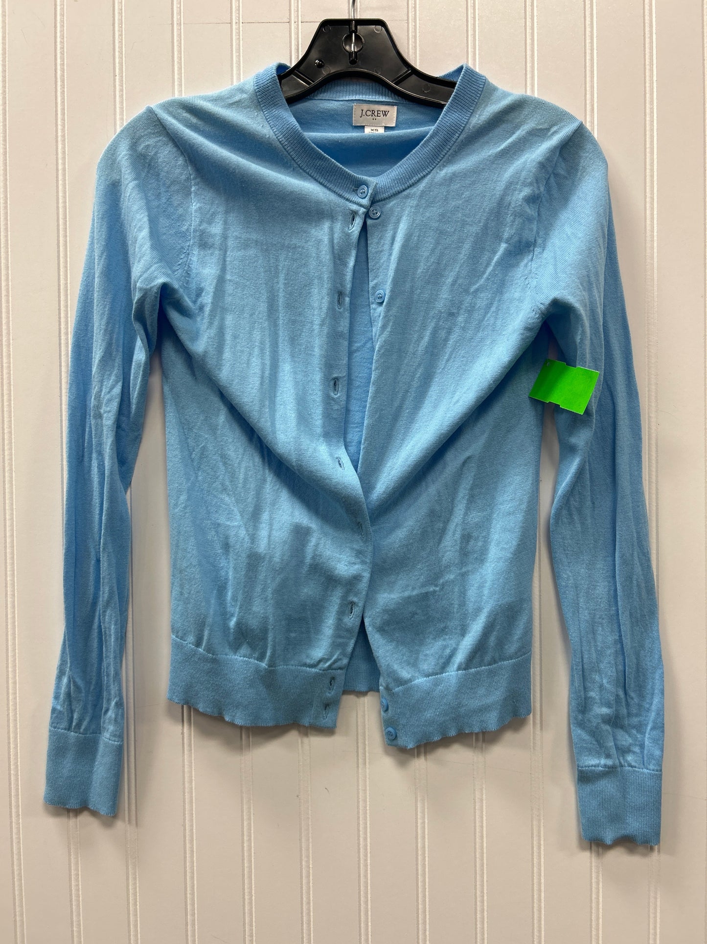 Cardigan By J. Crew In Blue, Size:Xs