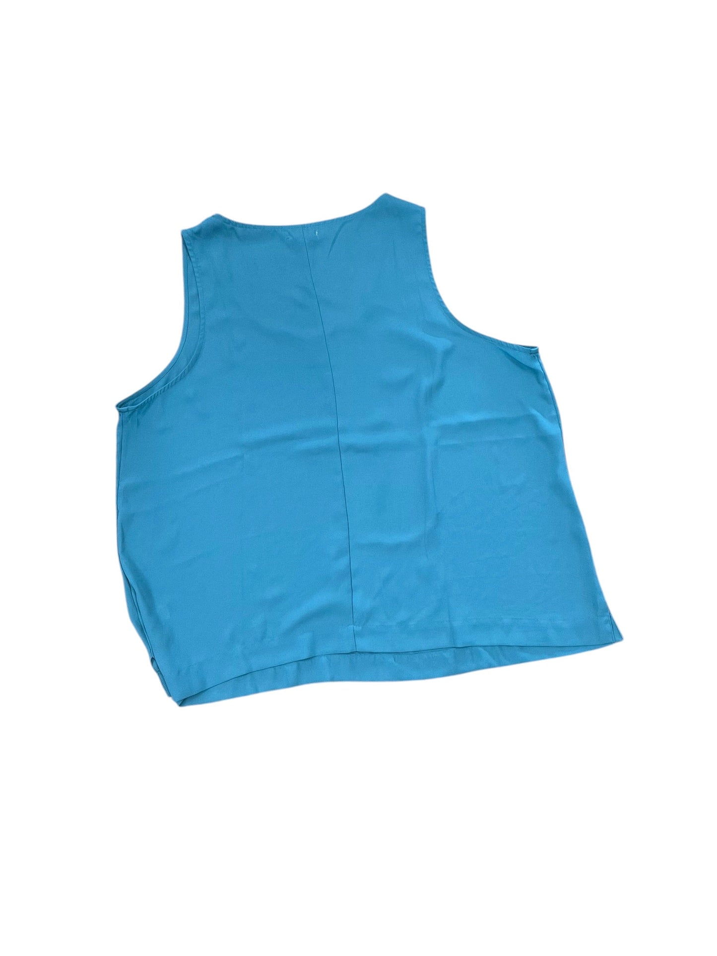 Top Sleeveless By Maurices In Teal, Size:3X