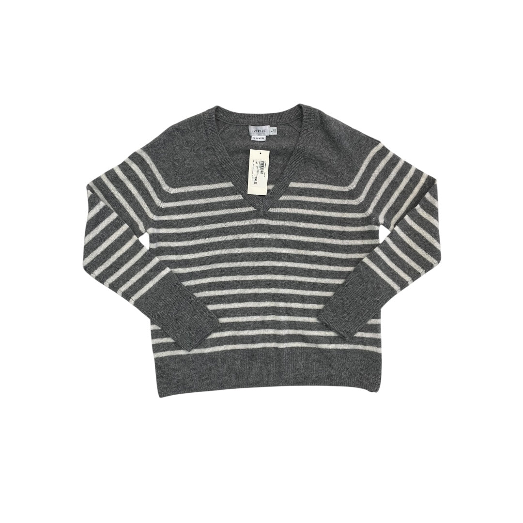 Sweater Cashmere By Evereve In Grey, Size:S