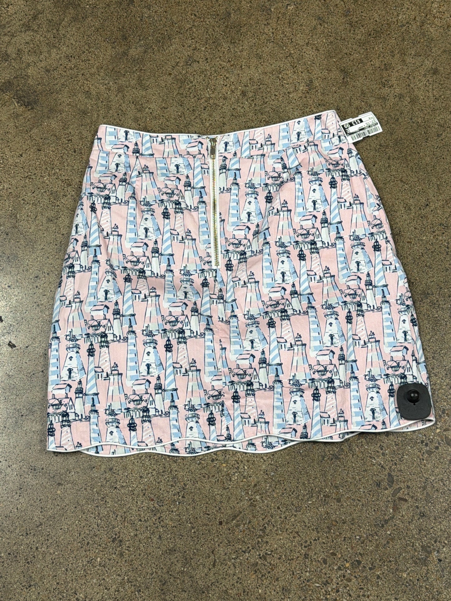 Skirt Mini & Short By Lauren James In Blue & Pink, Size:M