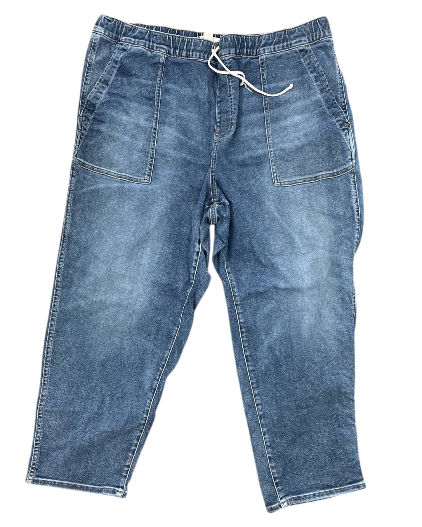 Jeans Boot Cut By Madewell In Blue Denim, Size:1X