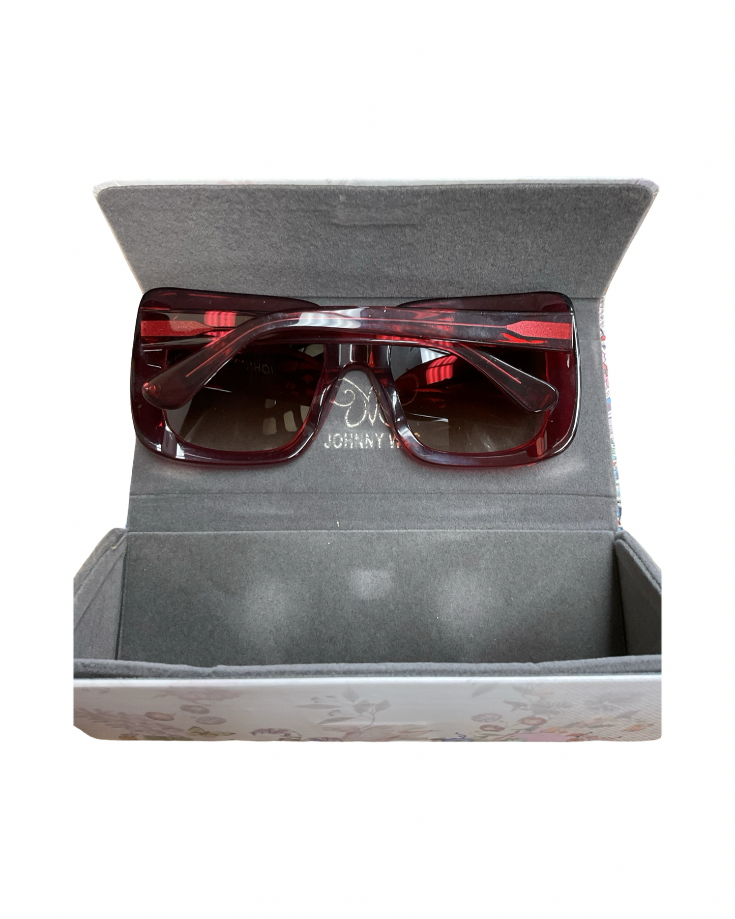 Sunglasses By Johnny Was In Red