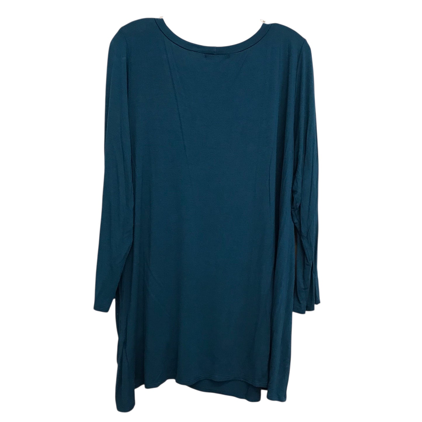 Top Ls By Emerald In Teal, Size:3X