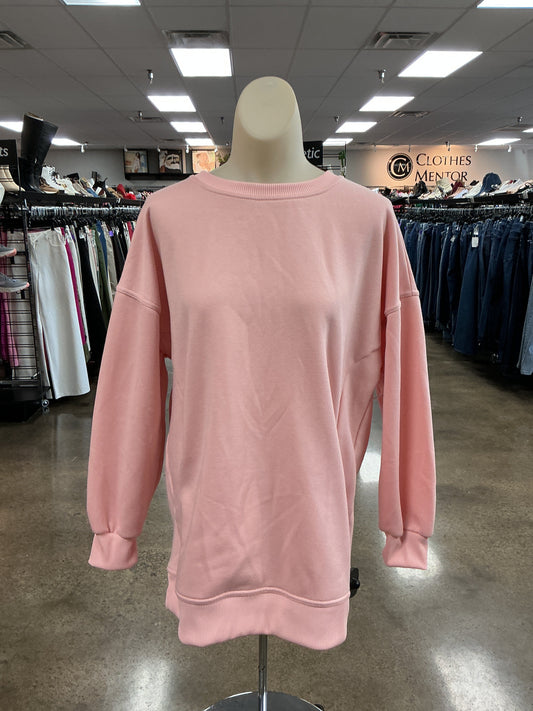 Sweatshirt Crewneck By Halara In Peach, Size:Xs