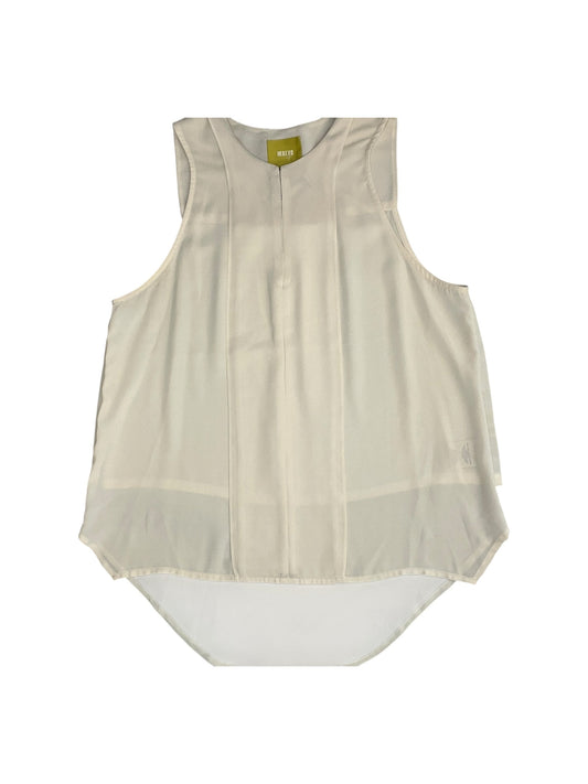 Blouse Sleeveless By Maeve In Yellow, Size:S