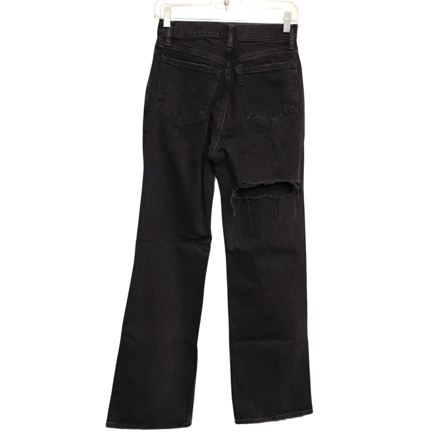 Jeans Flared By Abercrombie And Fitch In Black, Size:0