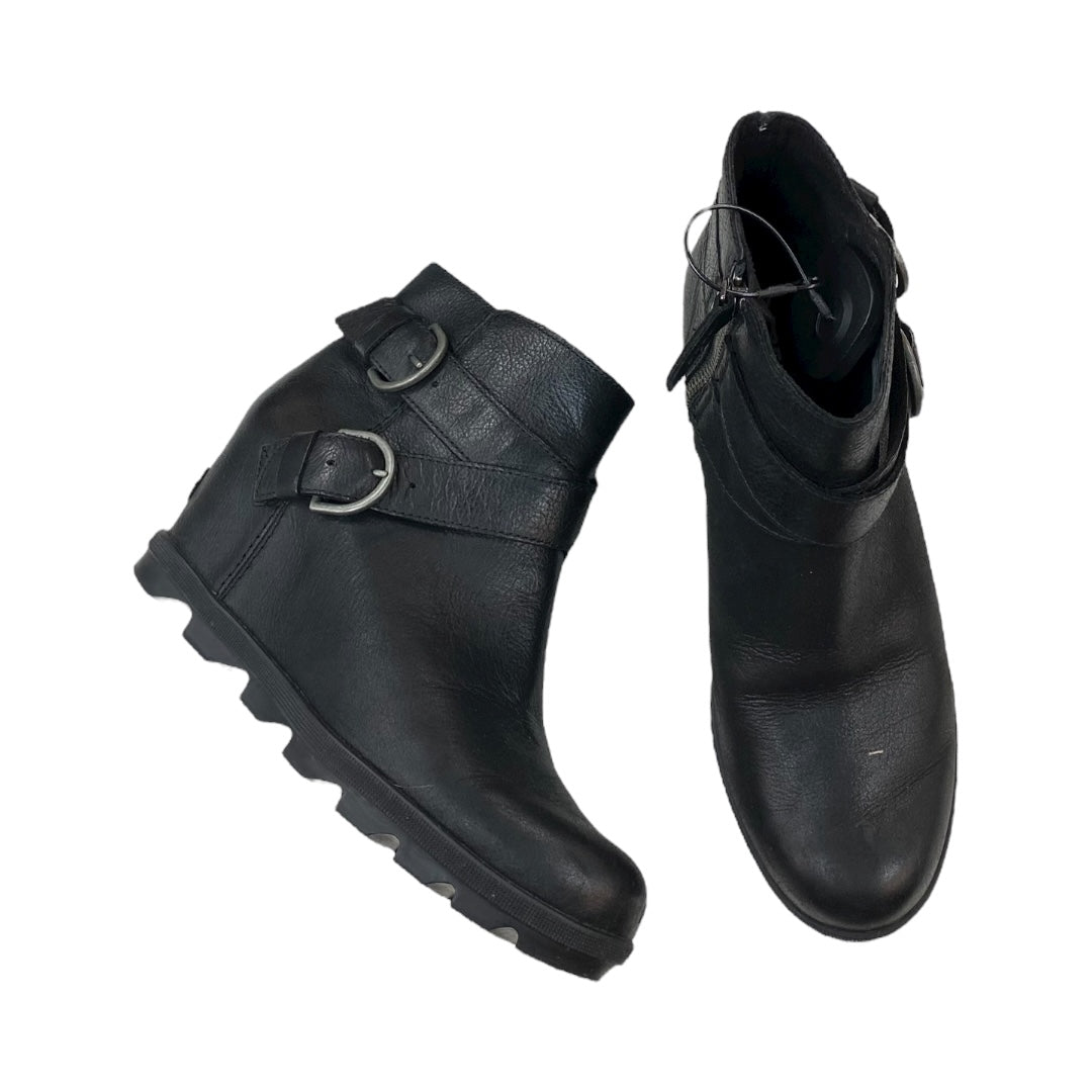 Boots Designer By Sorel In Black, Size:10