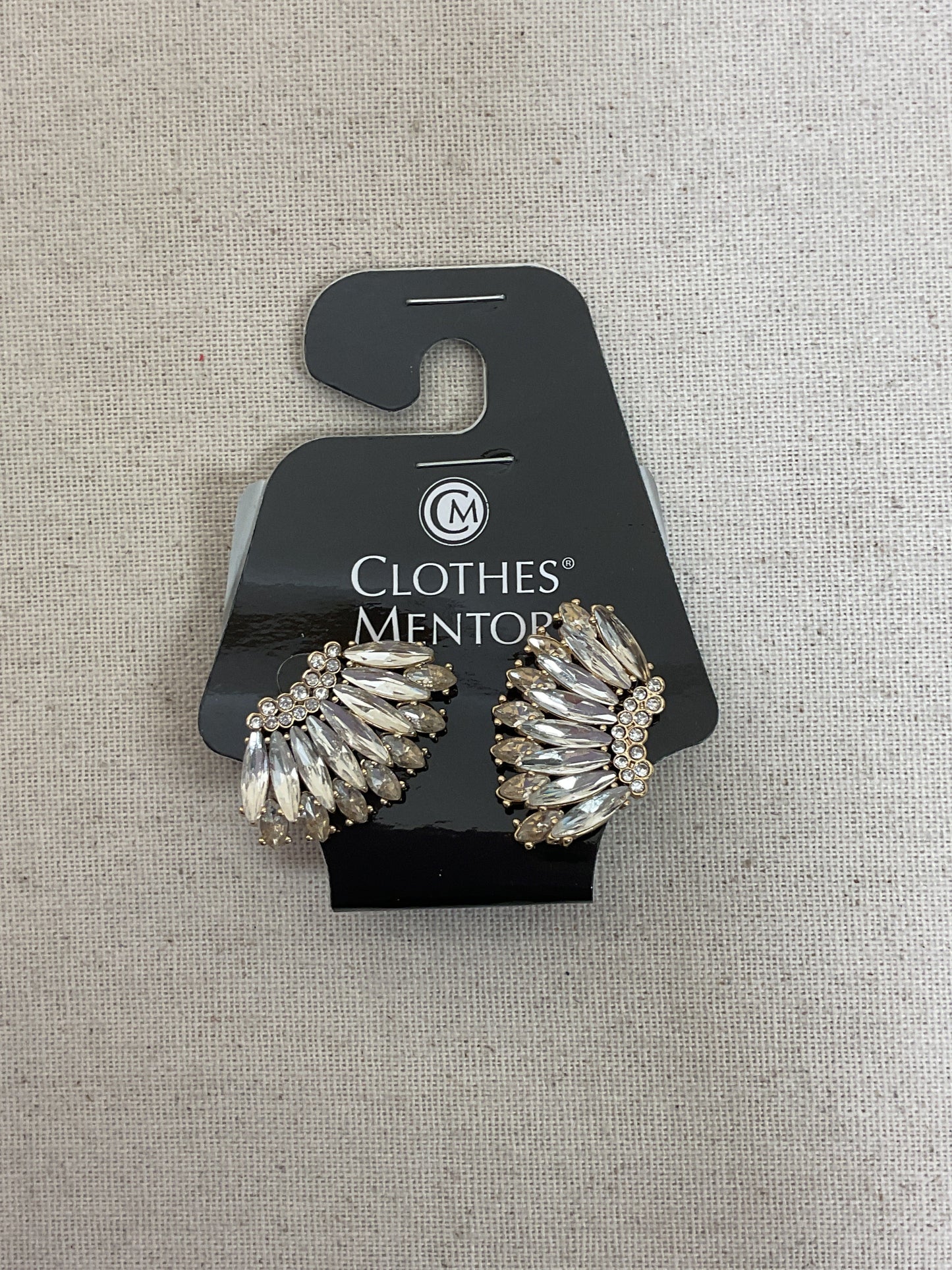 Earrings Statement By Clothes Mentor In Clear