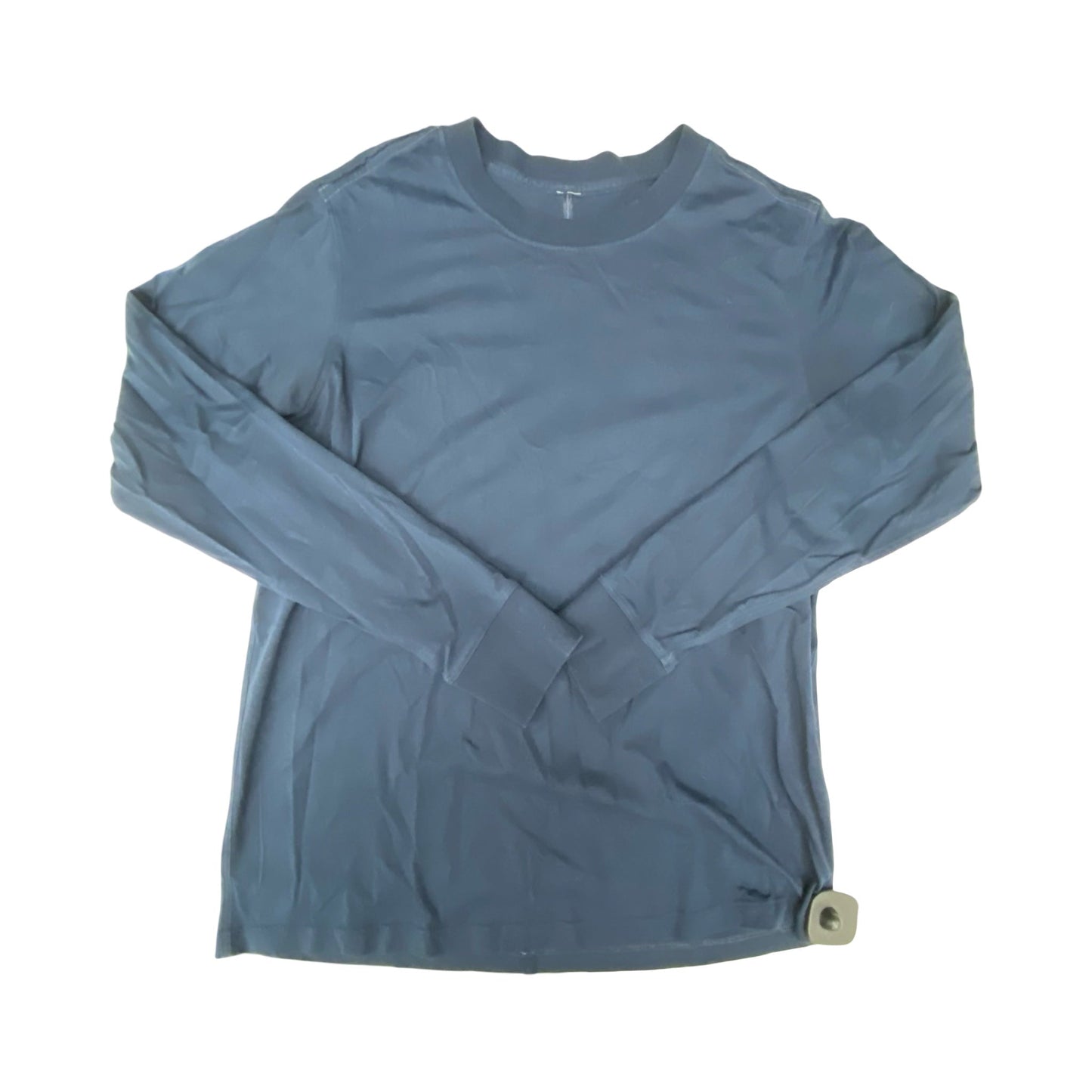 Athletic Top Ls Crewneck By Lululemon In Navy, Size:S