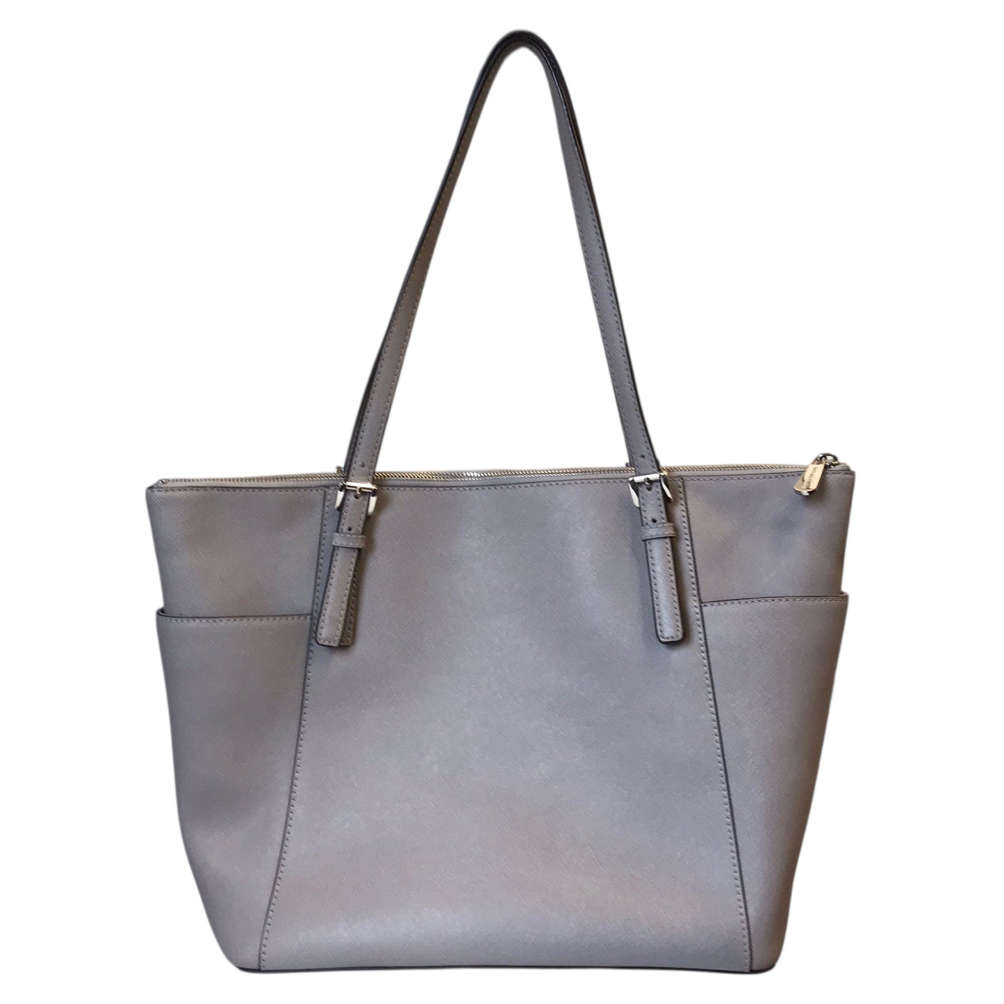 Handbag Designer By Michael Kors In Grey, Size:Large