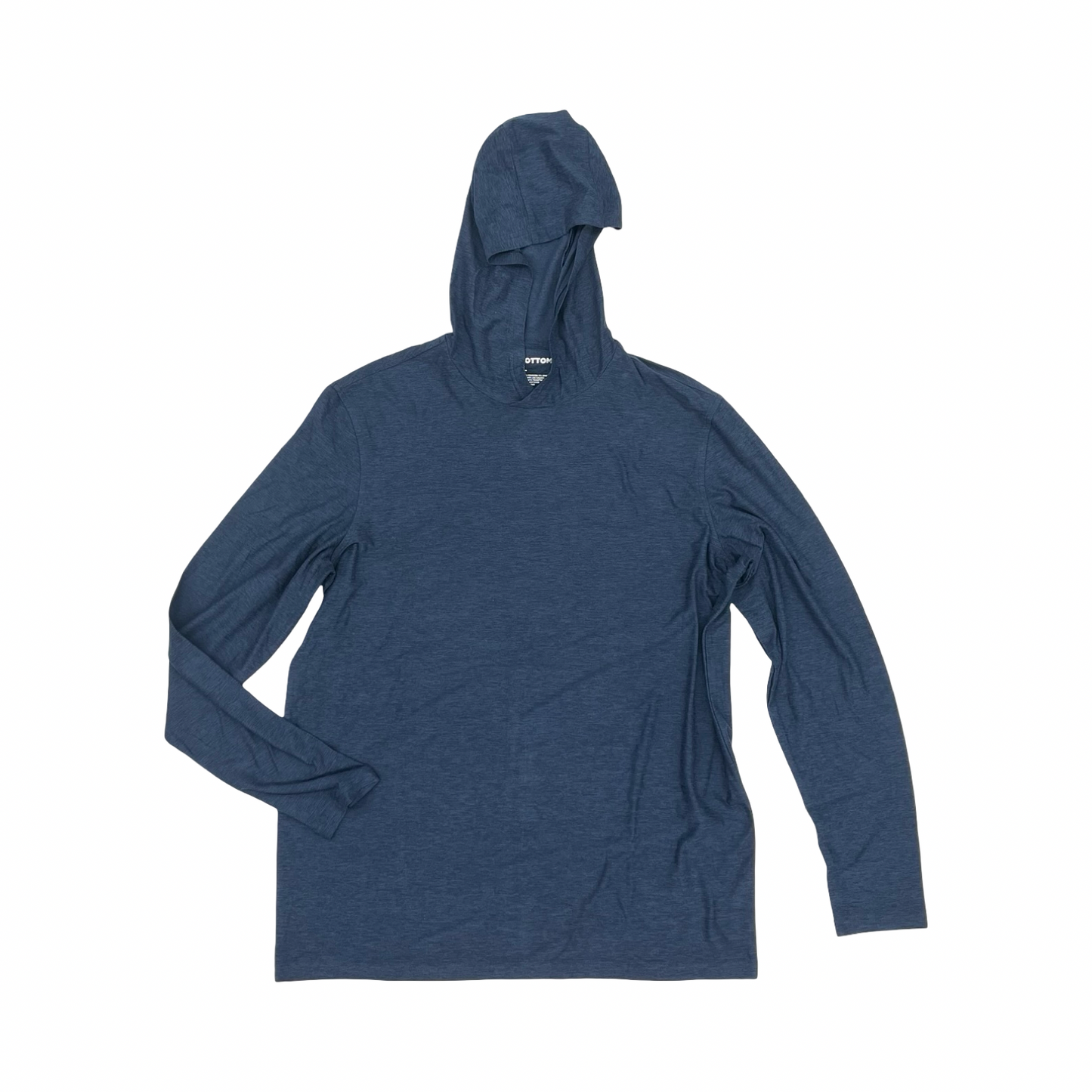 Athletic Sweatshirt Hoodie By Clothes Mentor In Blue, Size:L