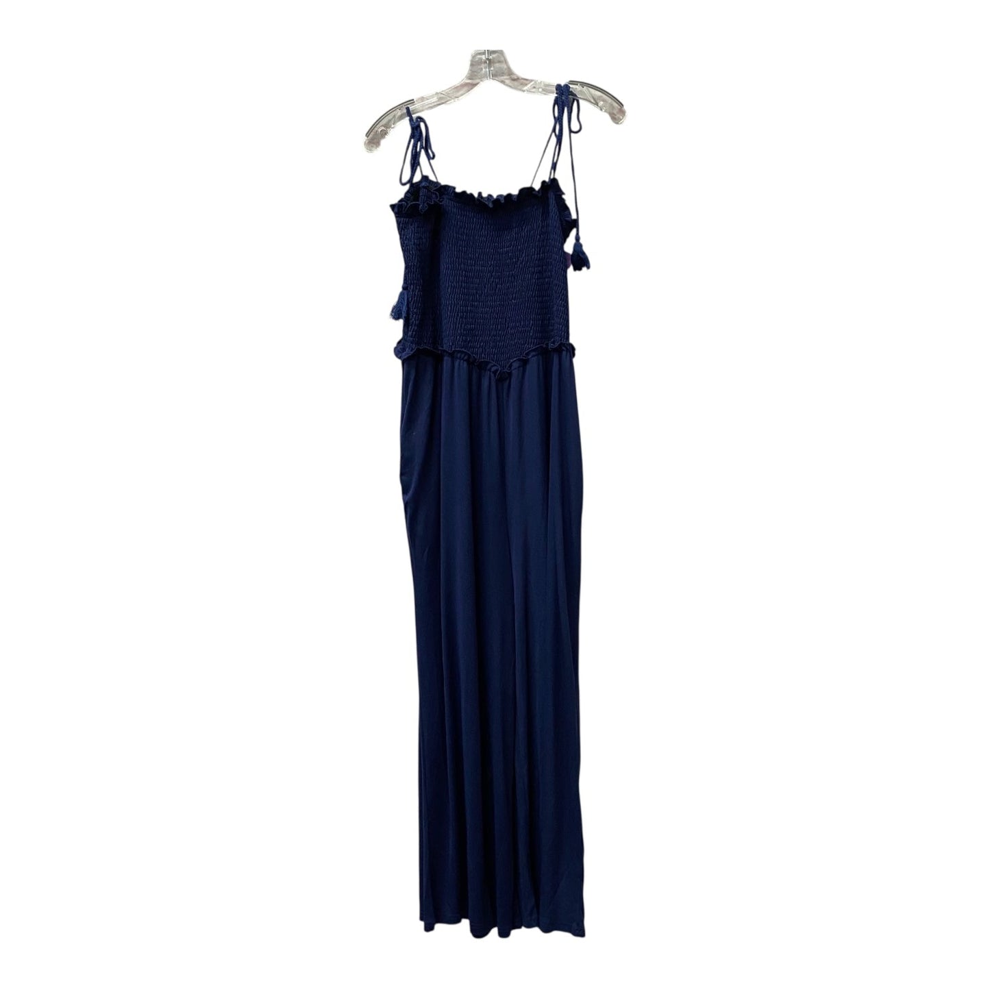 Jumpsuit  In Navy, Size:M