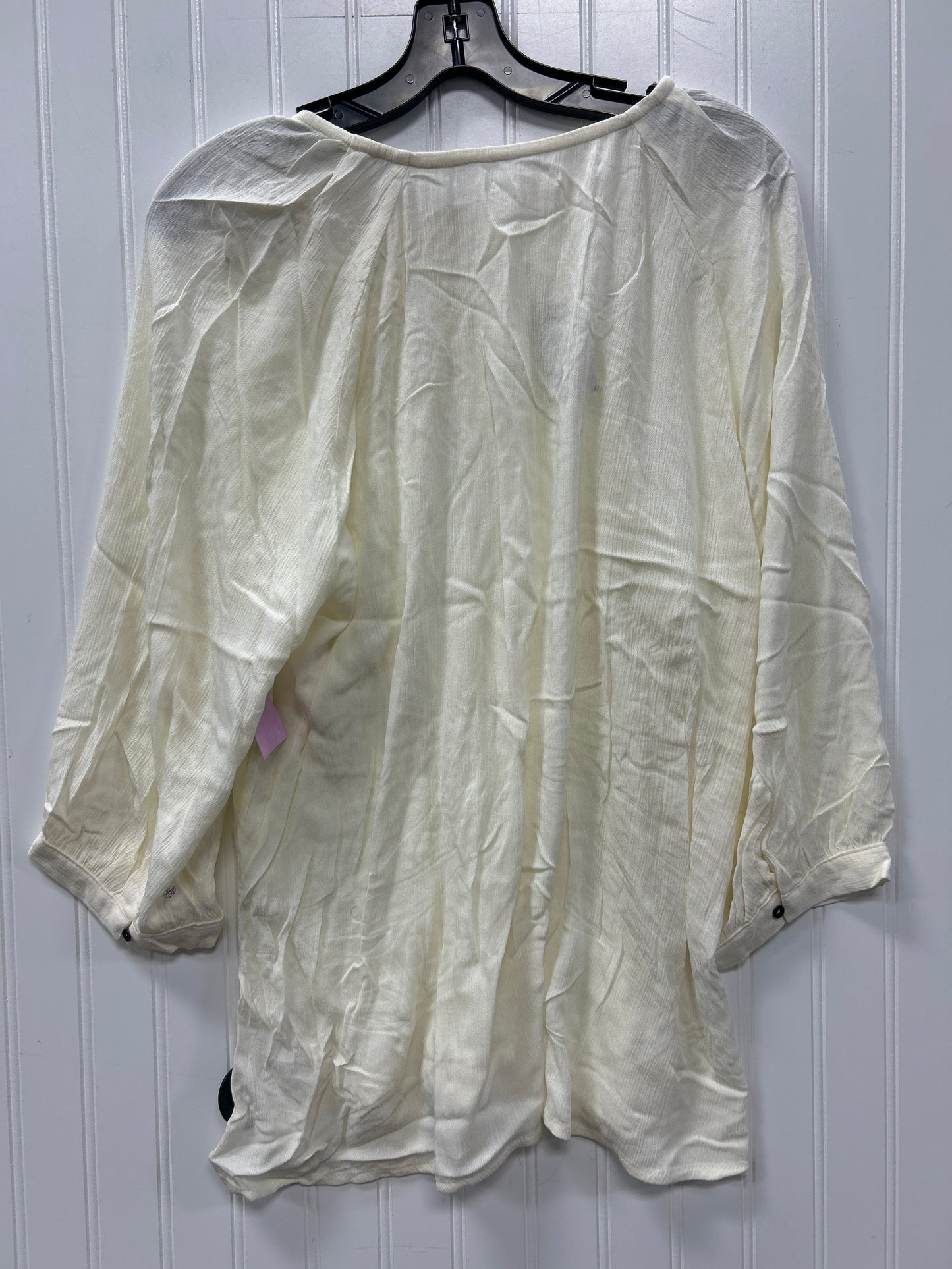 Top Ls By Maurices In Cream, Size:Xl