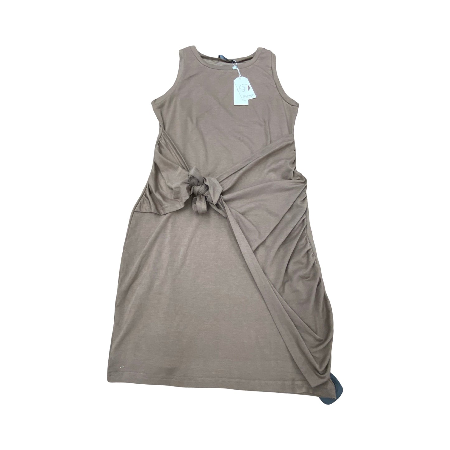 Dress Casual Midi By Lillusory In Brown, Size:S