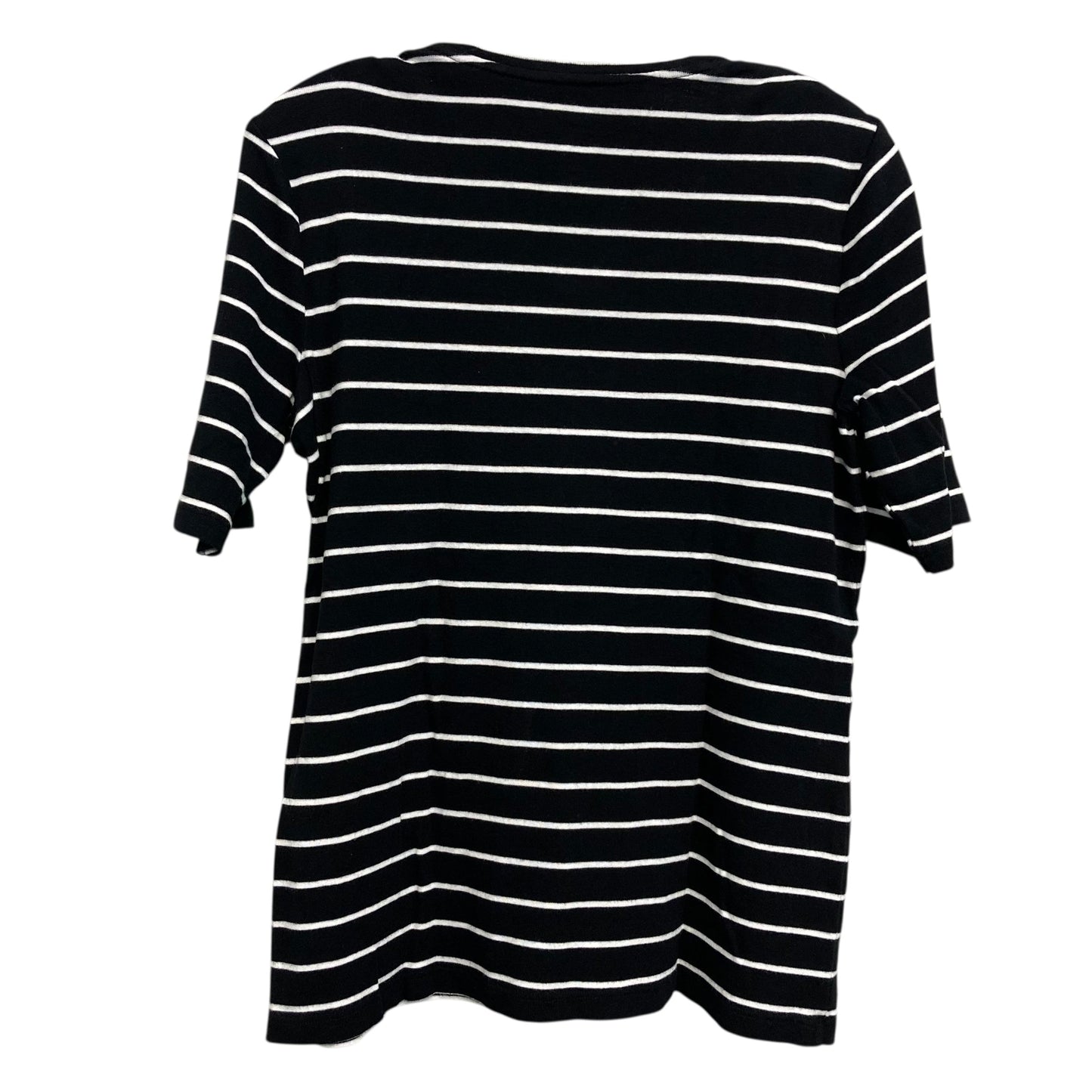 Top Ss Basic By Chicos In Striped Pattern, Size:M