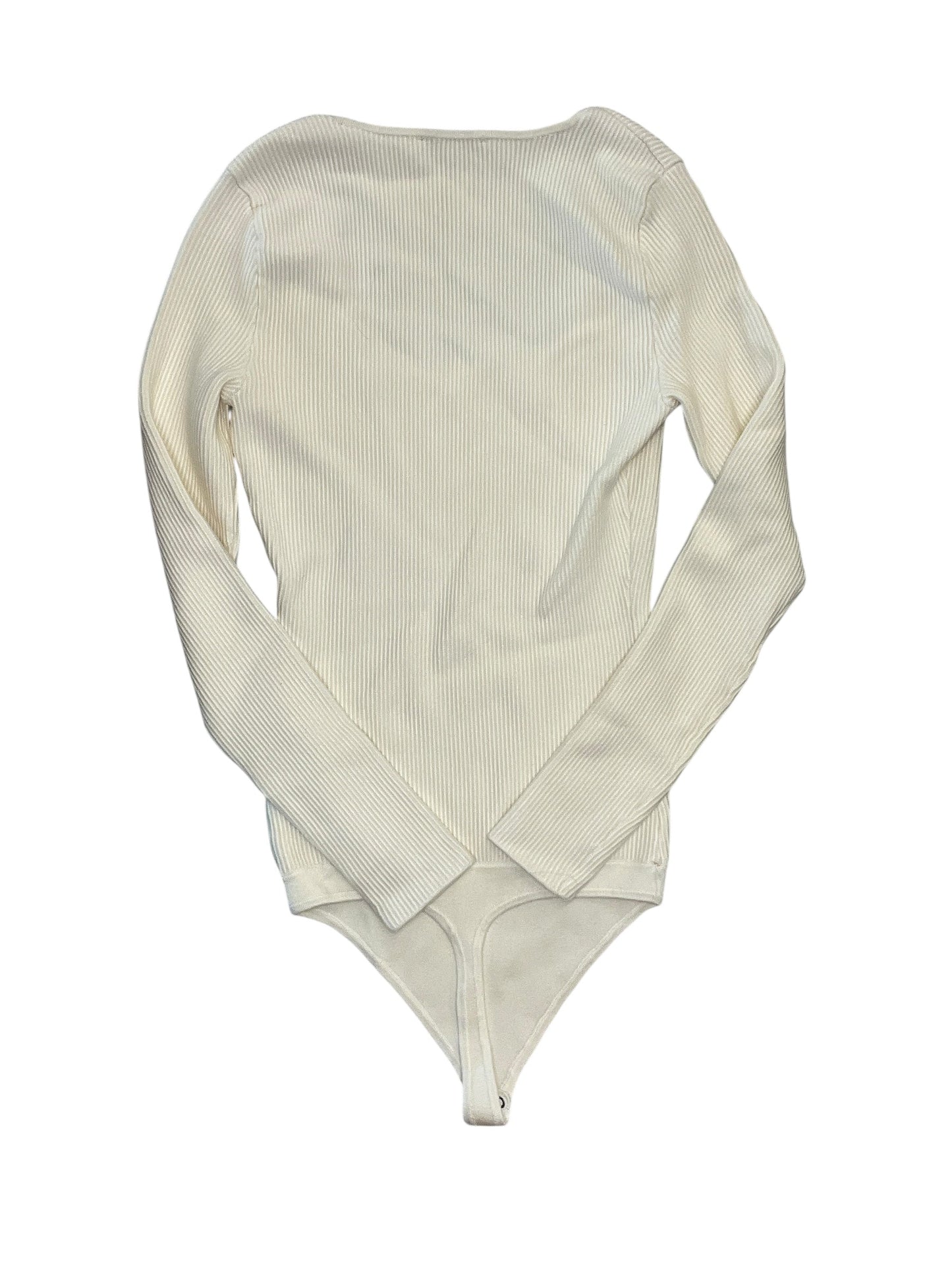 Bodysuit By Abercrombie And Fitch In White, Size:Xs