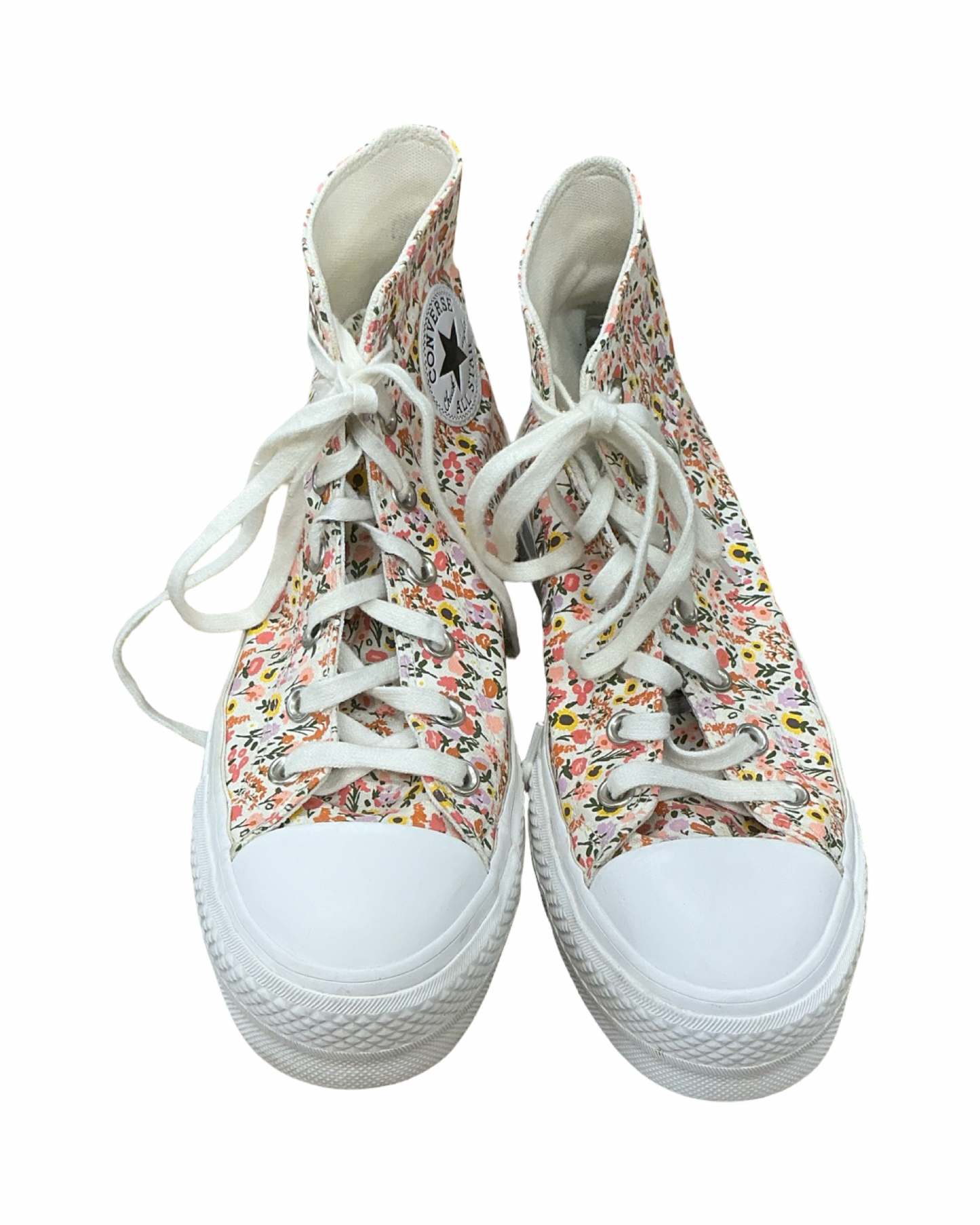 Shoes Sneakers By Converse In Floral Print, Size:9