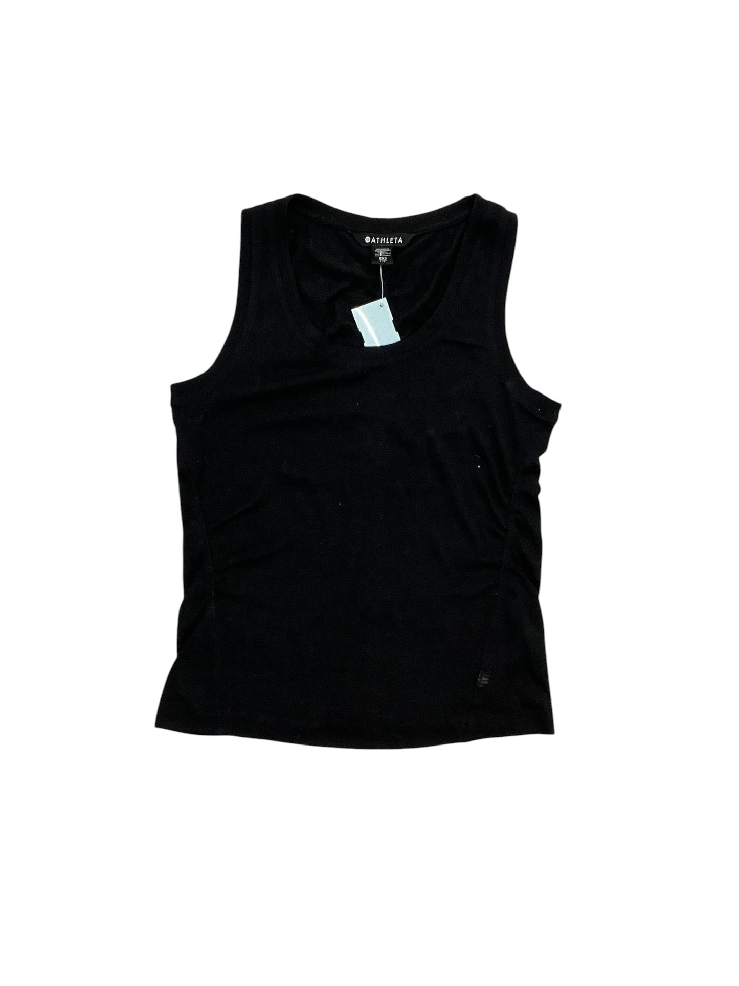 Athletic Tank Top By Athleta In Black, Size:Xxs