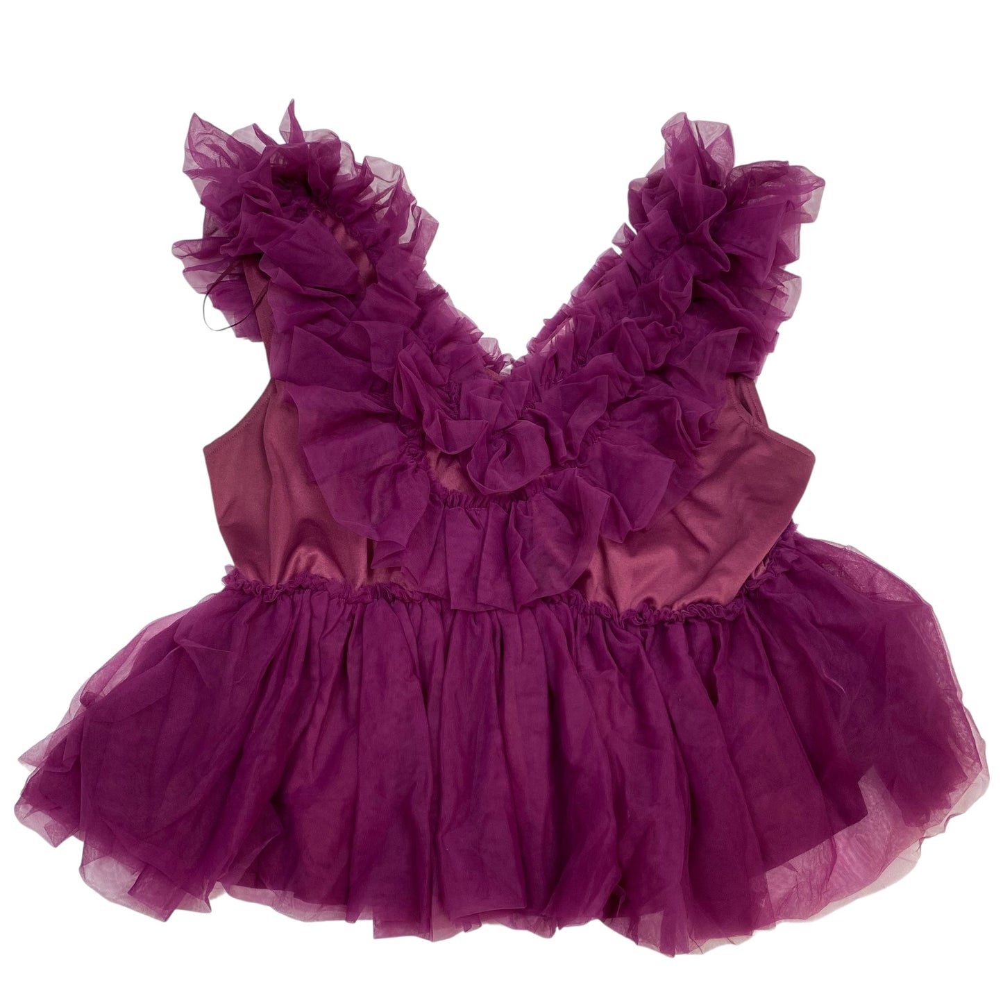 Top Sleeveless By Blu Pepper In Purple, Size:Xxl