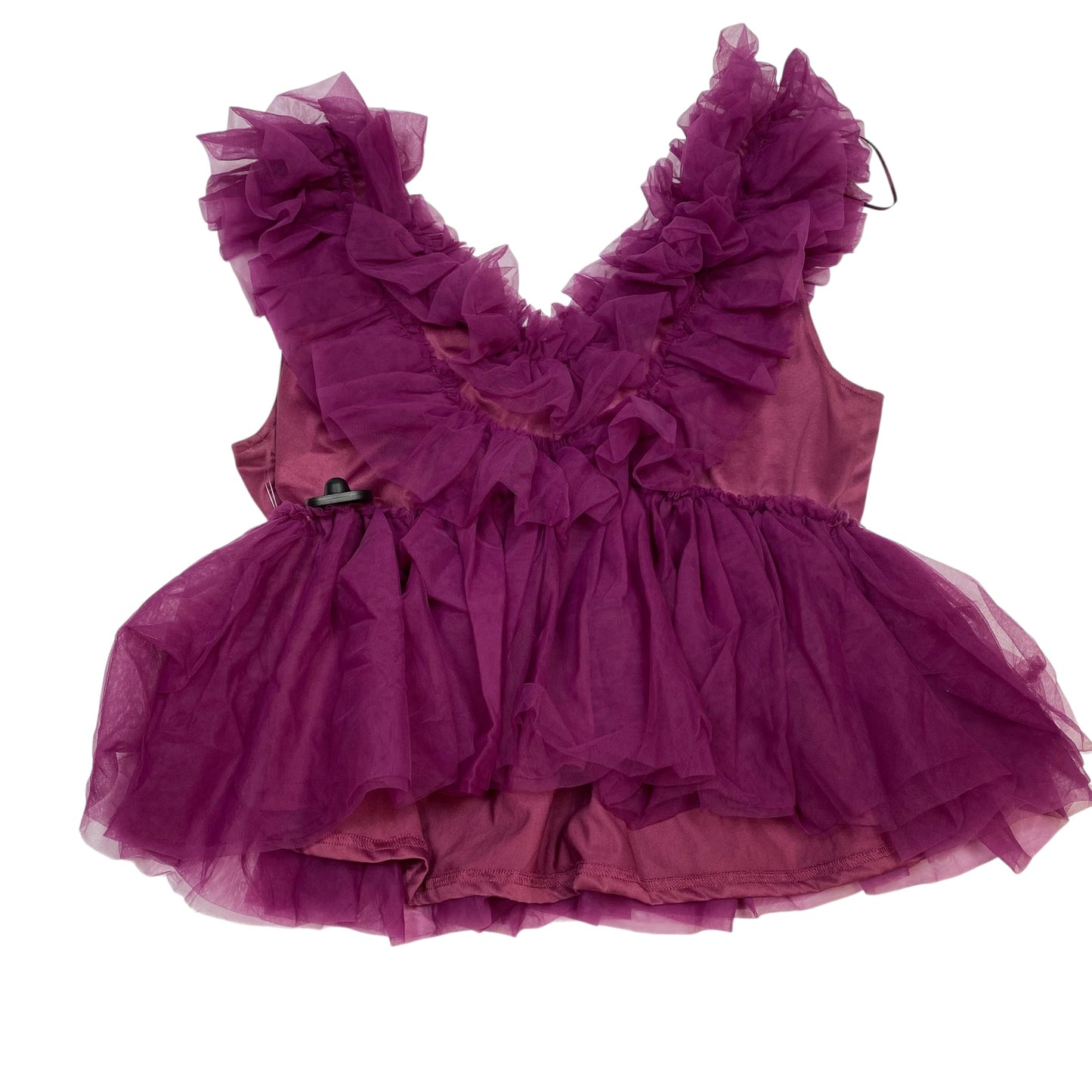 Top Sleeveless By Blu Pepper In Purple, Size:Xxl